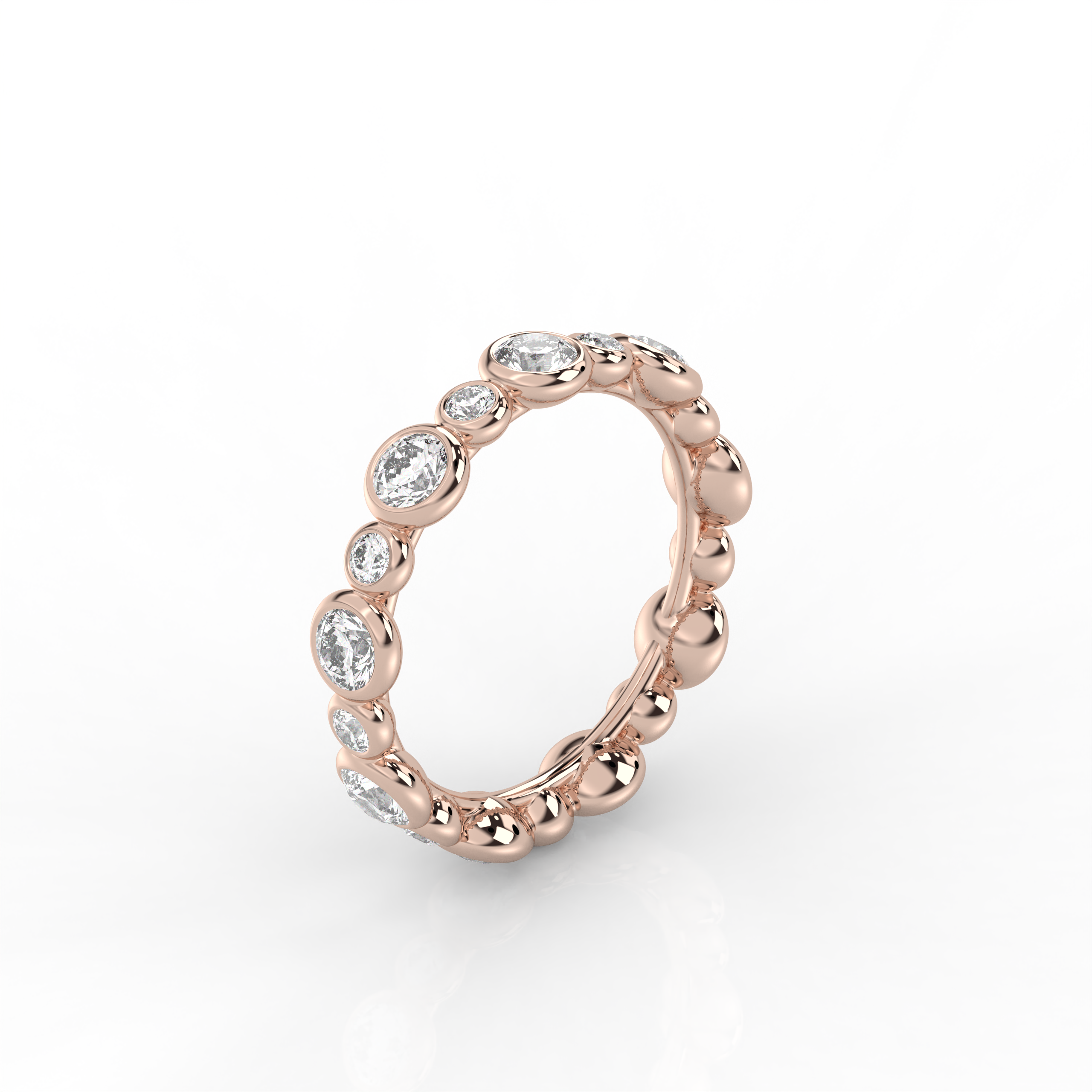 The Guiliana Round Brilliant Cut Natural Diamond Ring