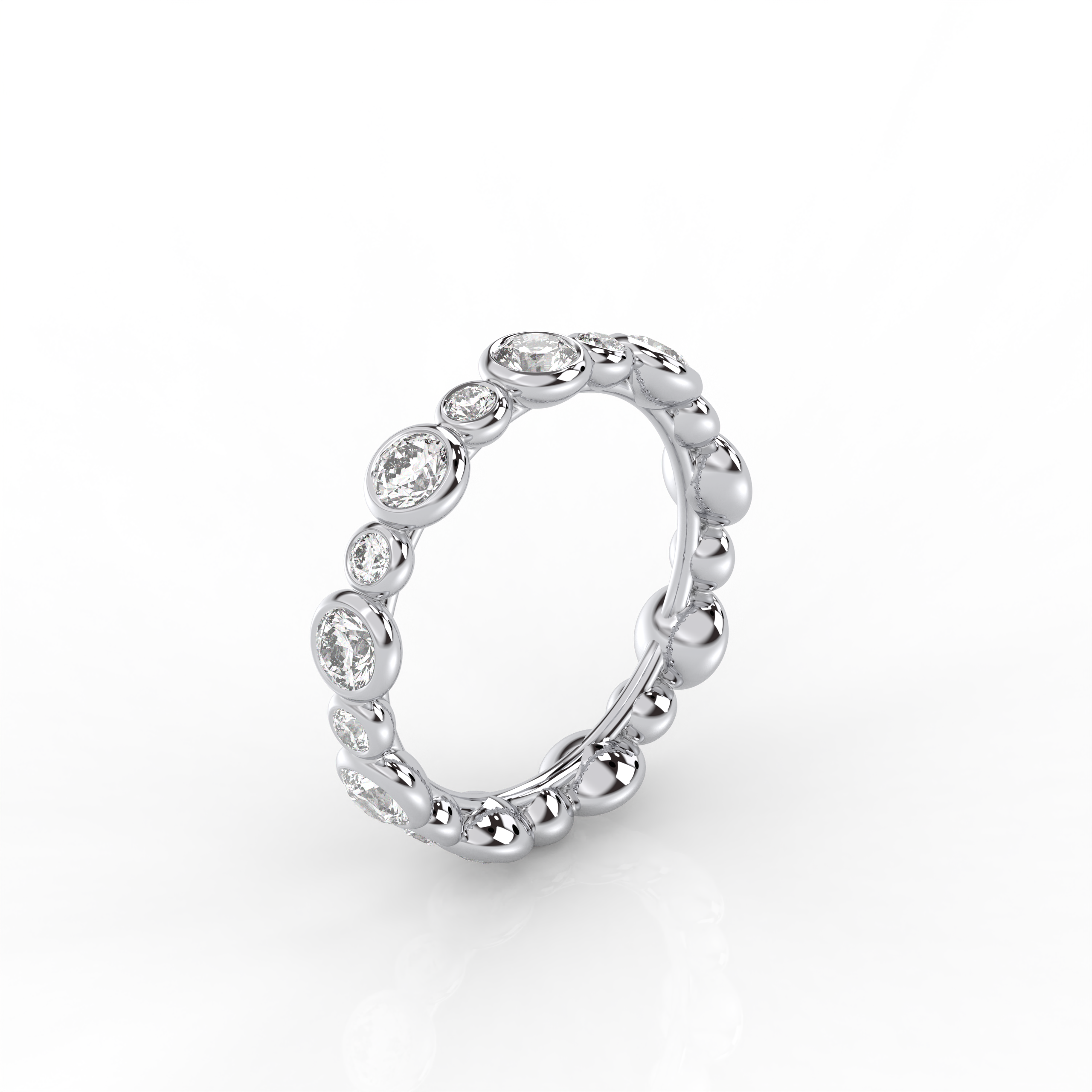 The Guiliana Round Brilliant Cut Natural Diamond Ring
