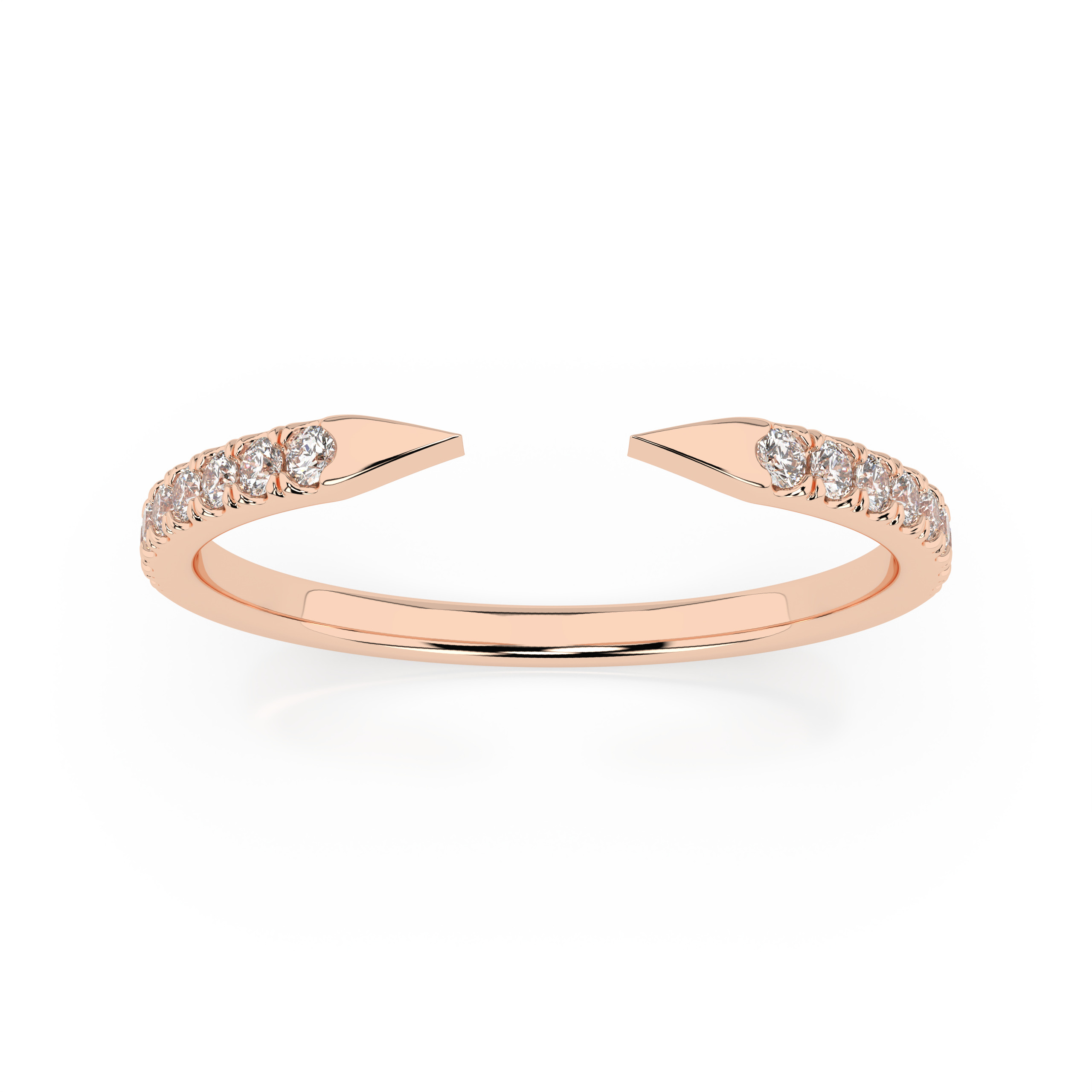 The Sarena Round Brilliant Cut Diamond Fashion Ring