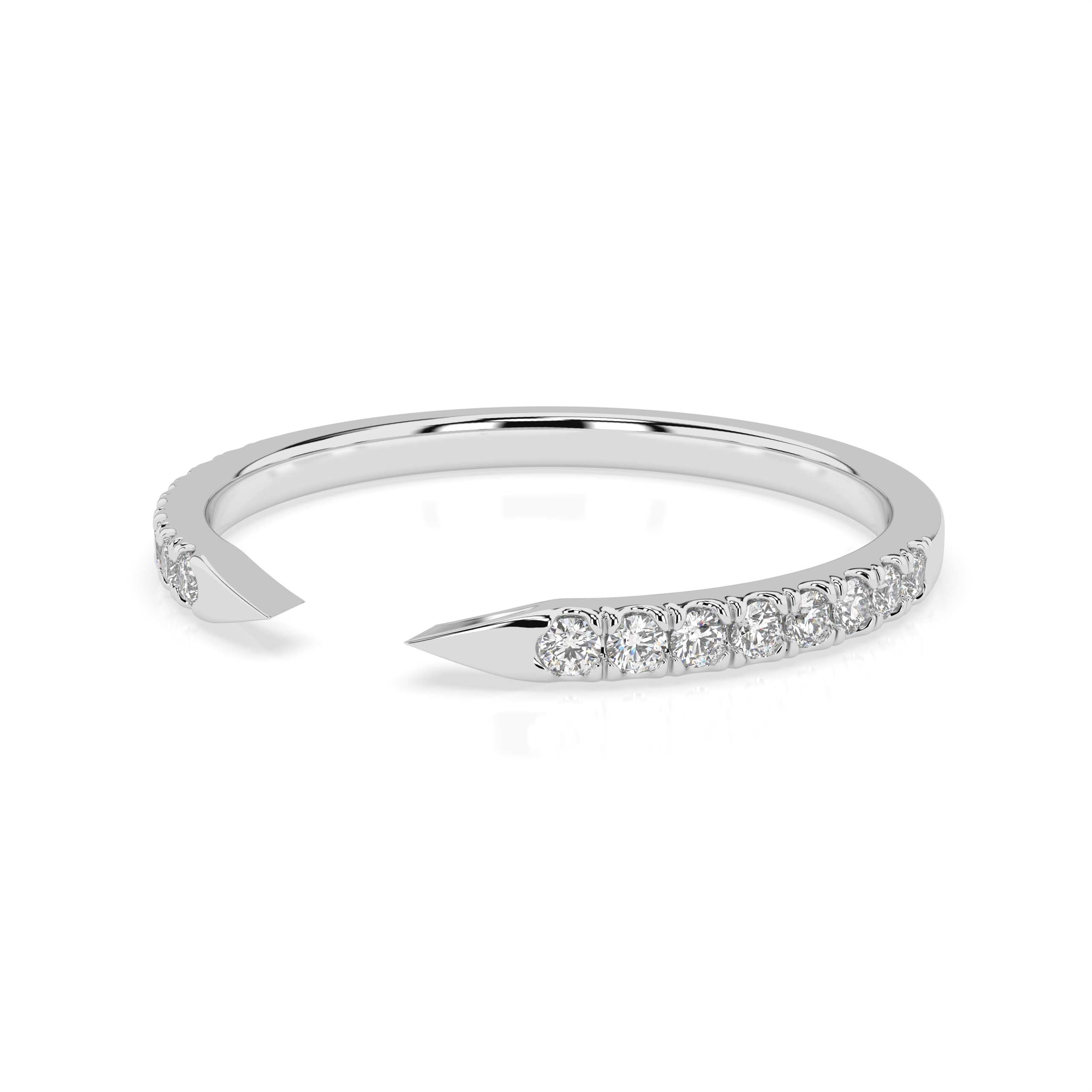 The Sarena Round Brilliant Cut Diamond Fashion Ring