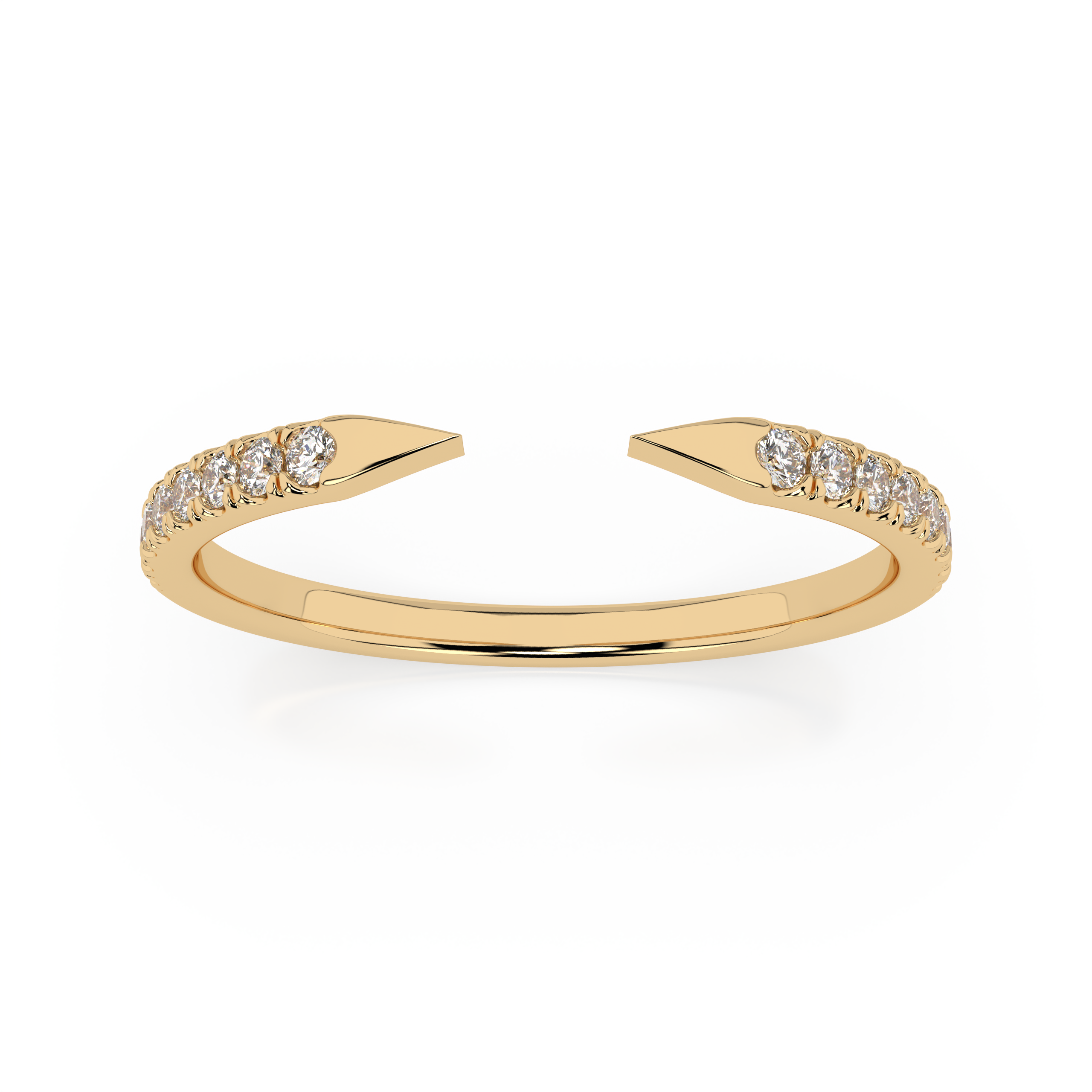 The Sarena Round Brilliant Cut Diamond Fashion Ring