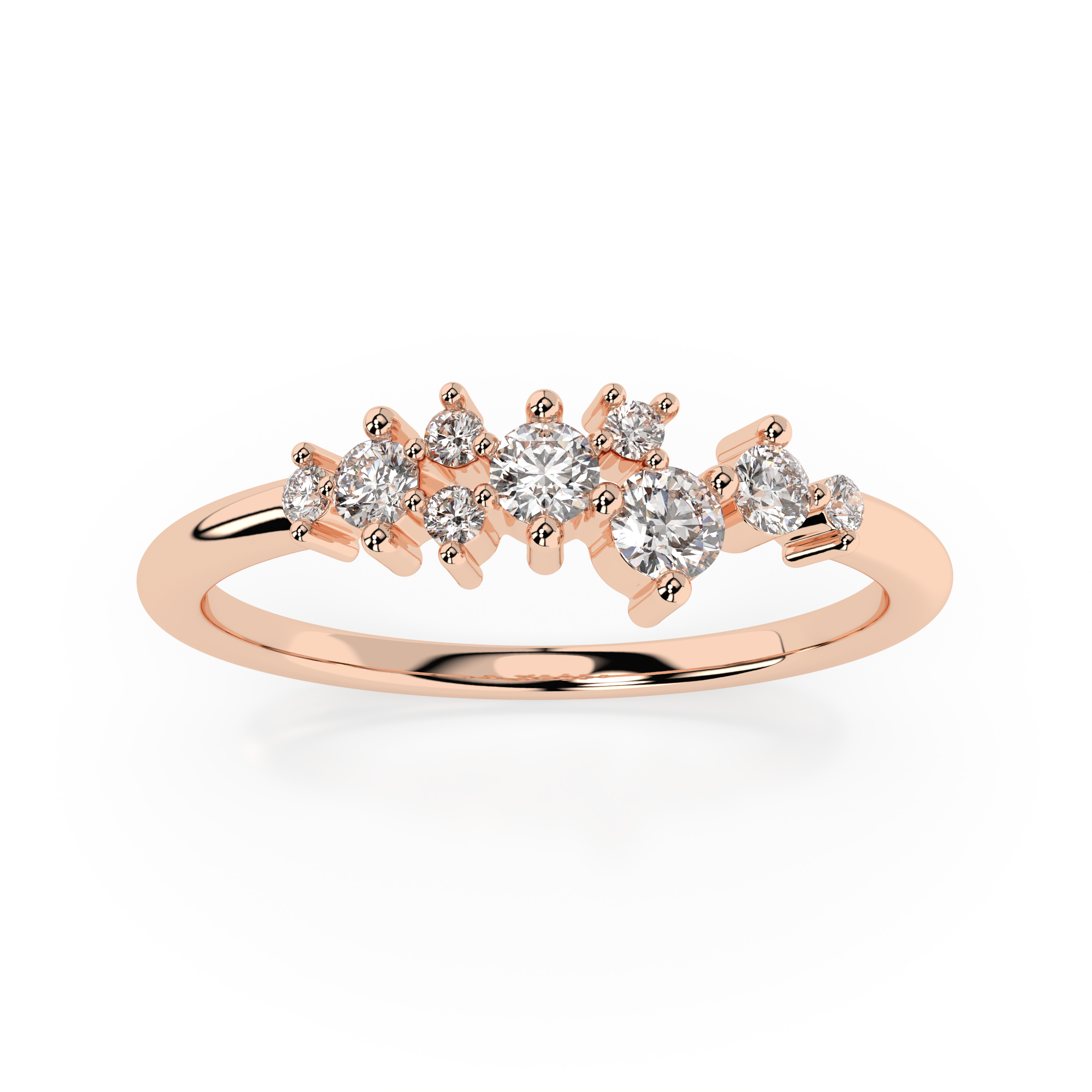 The Isabella Round Brilliant Cut Natural Diamond Ring
