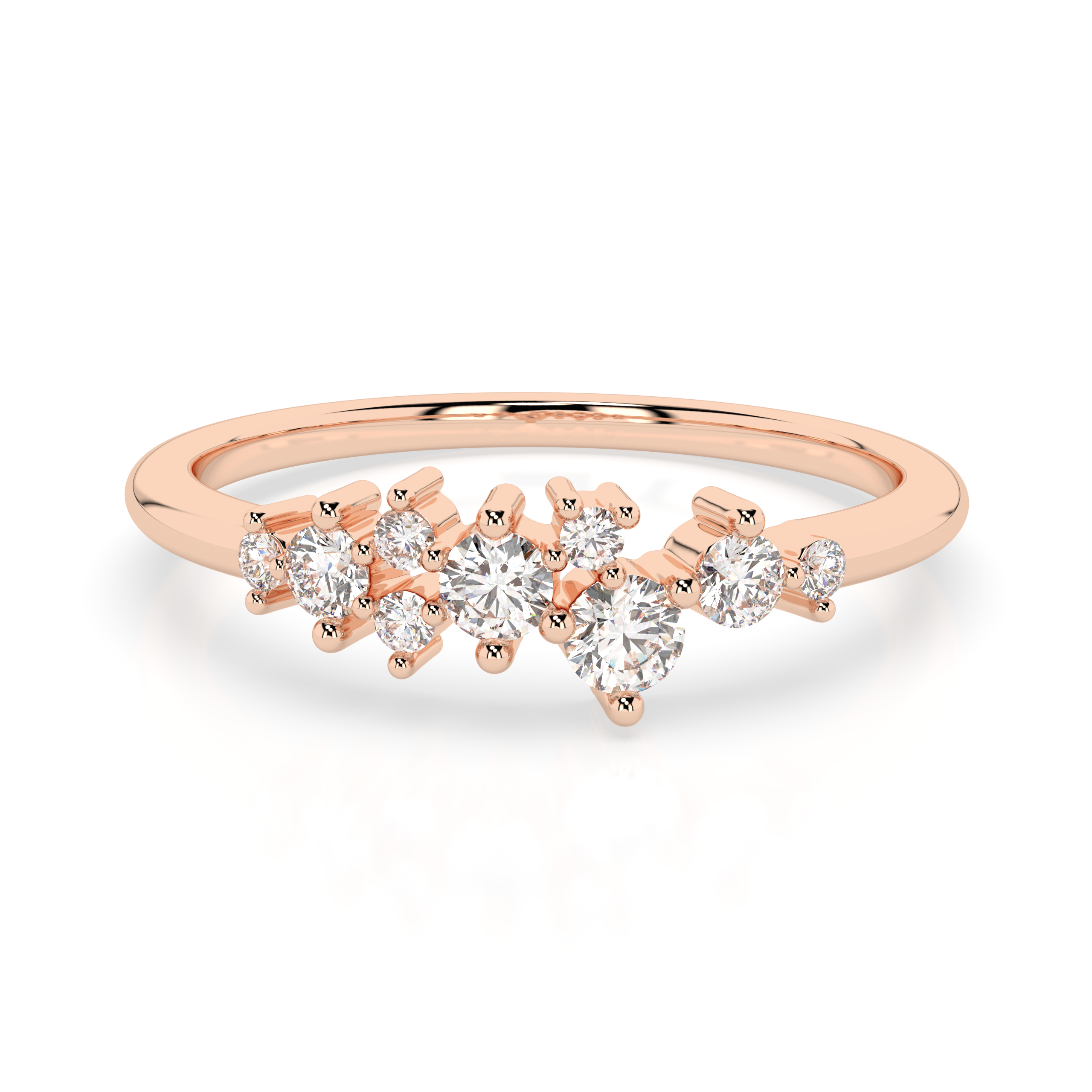 The Isabella Round Brilliant Cut Natural Diamond Ring