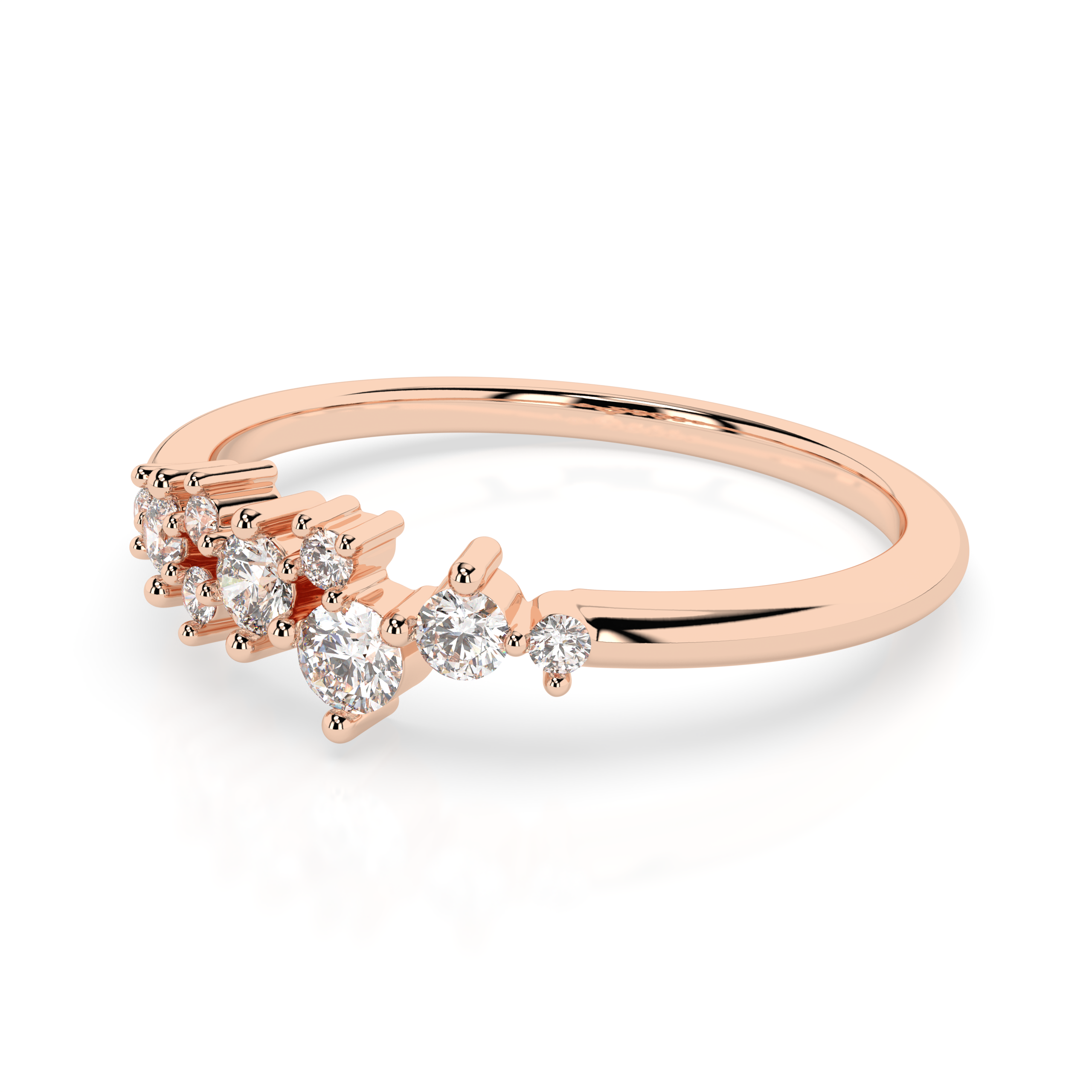 The Isabella Round Brilliant Cut Natural Diamond Ring