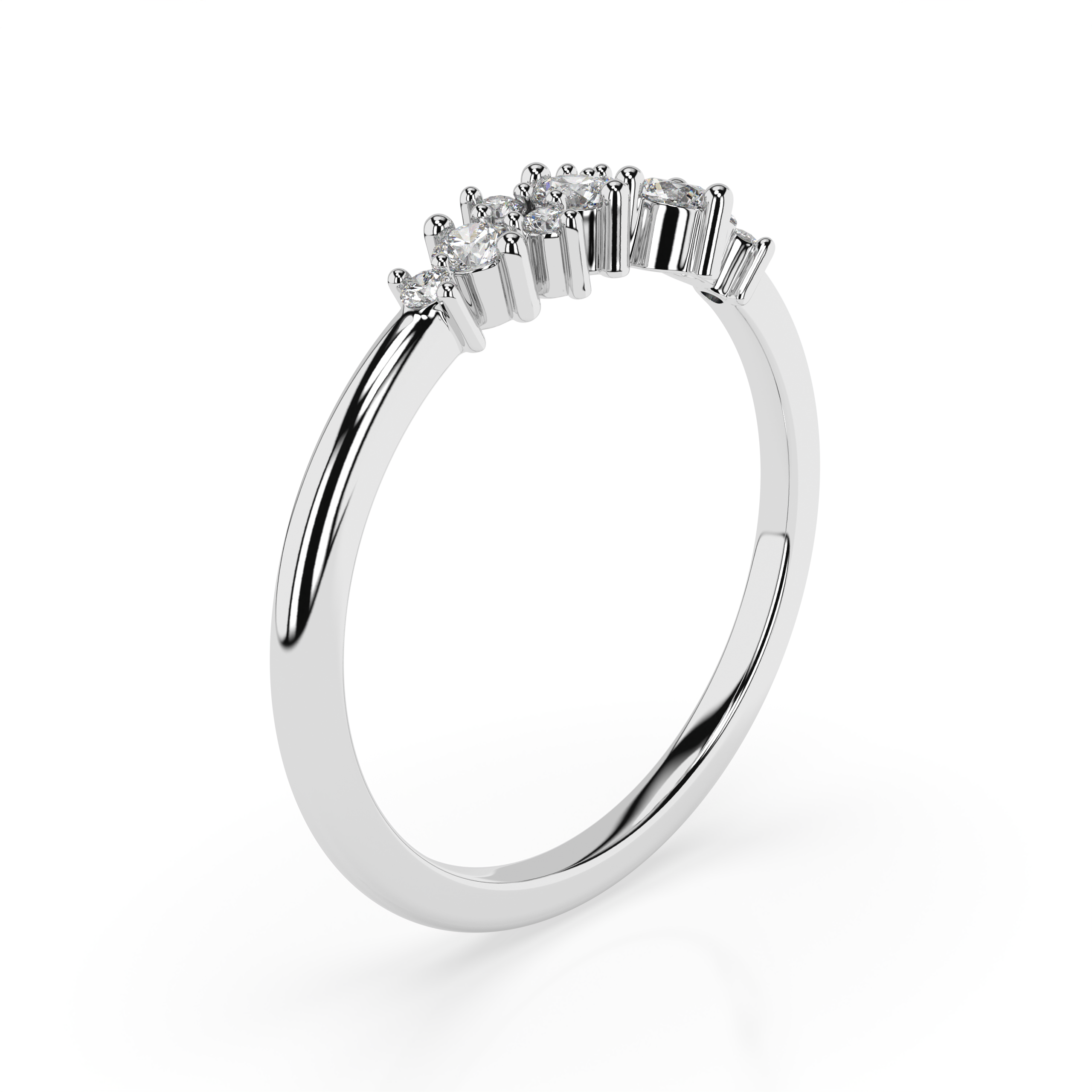 The Isabella Round Brilliant Cut Natural Diamond Ring