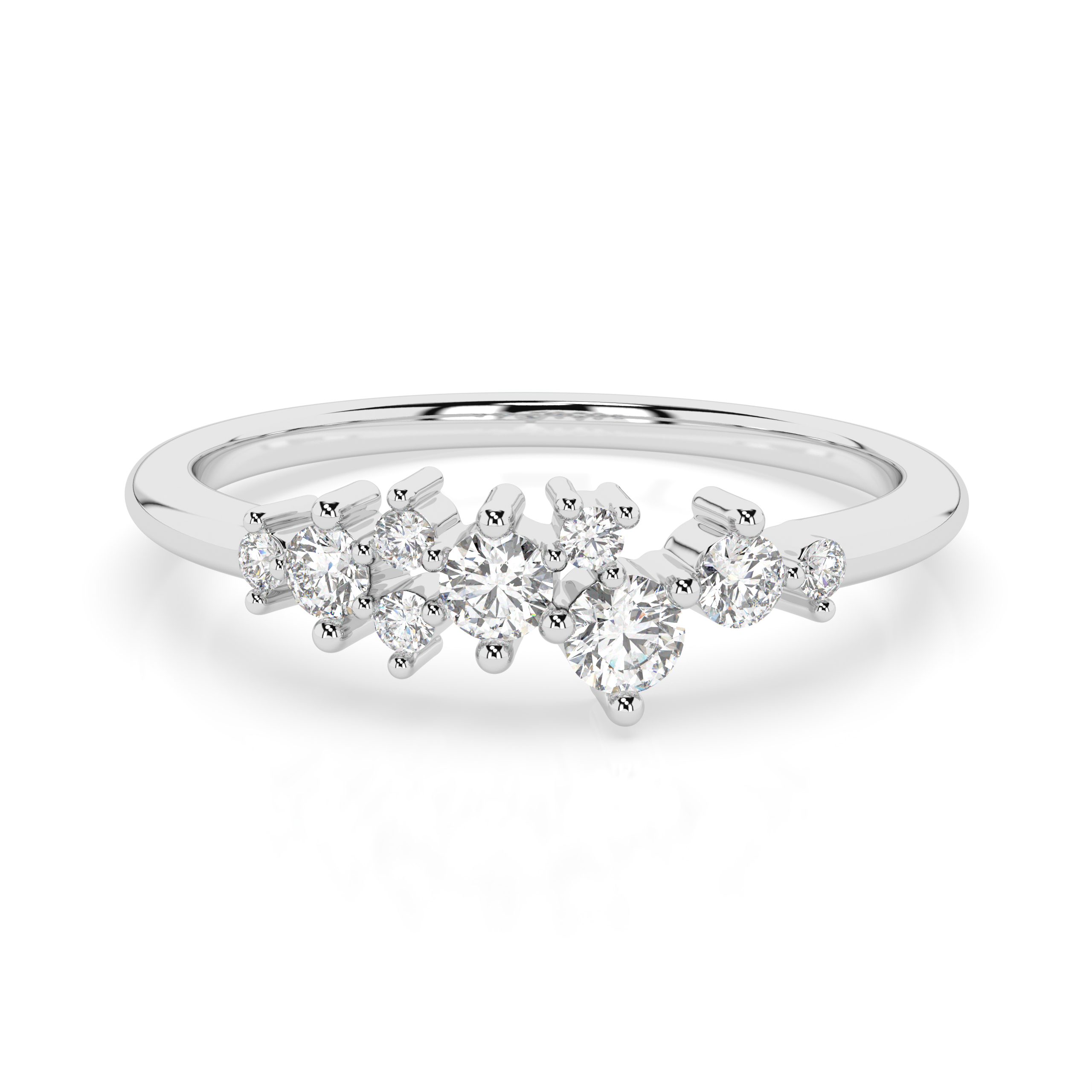 The Isabella Round Brilliant Cut Natural Diamond Ring