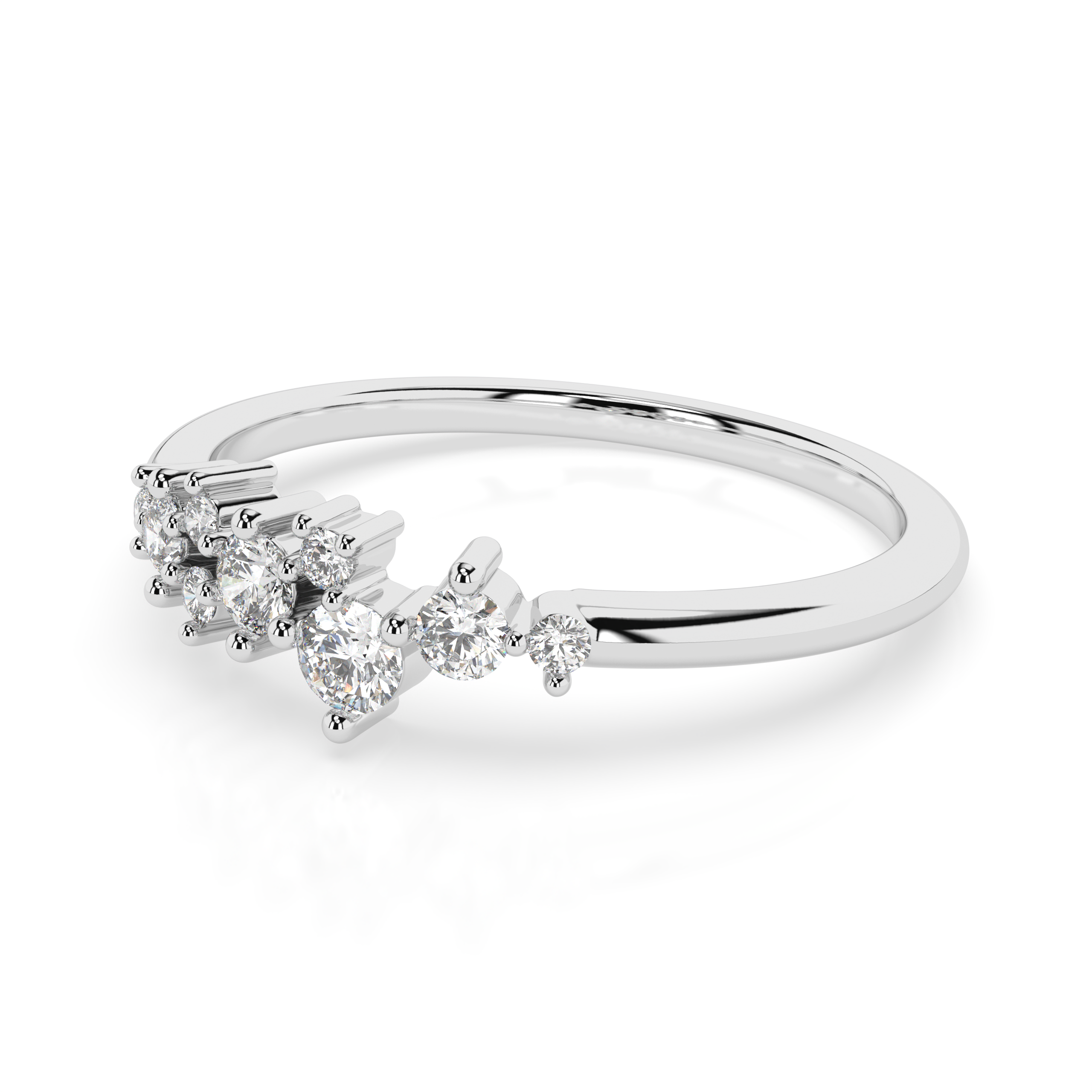 The Isabella Round Brilliant Cut Natural Diamond Ring