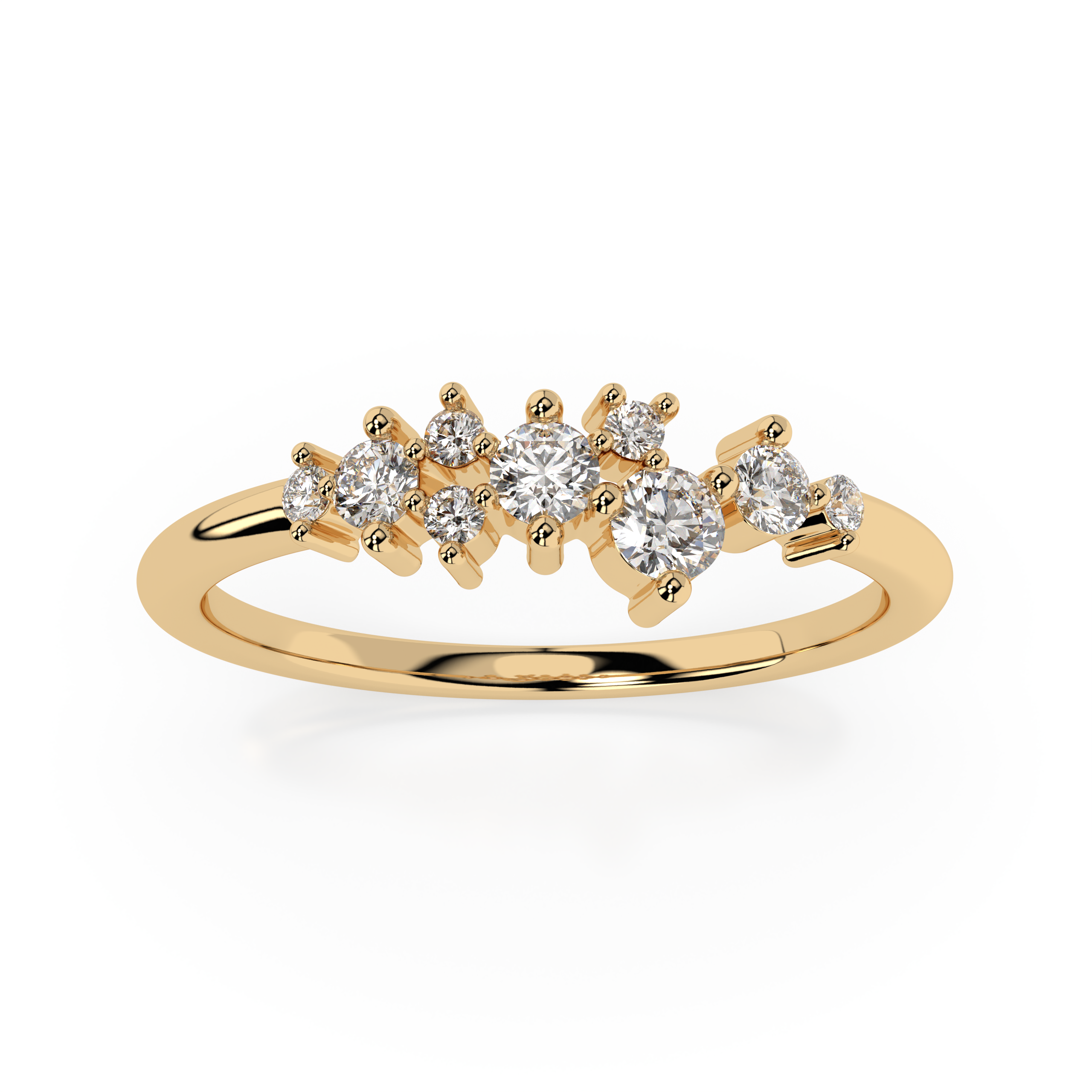 The Isabella Round Brilliant Cut Natural Diamond Ring