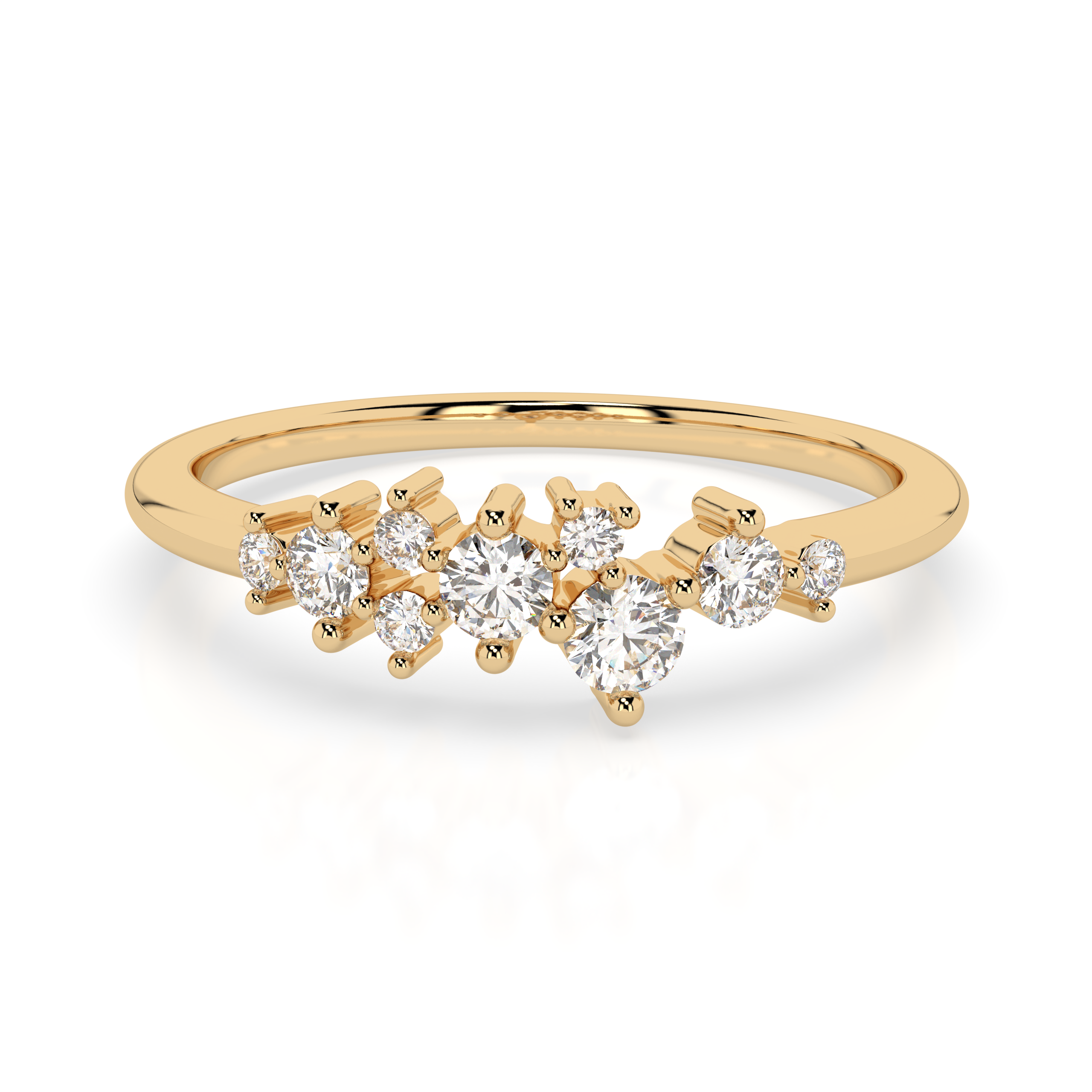 The Isabella Round Brilliant Cut Natural Diamond Ring