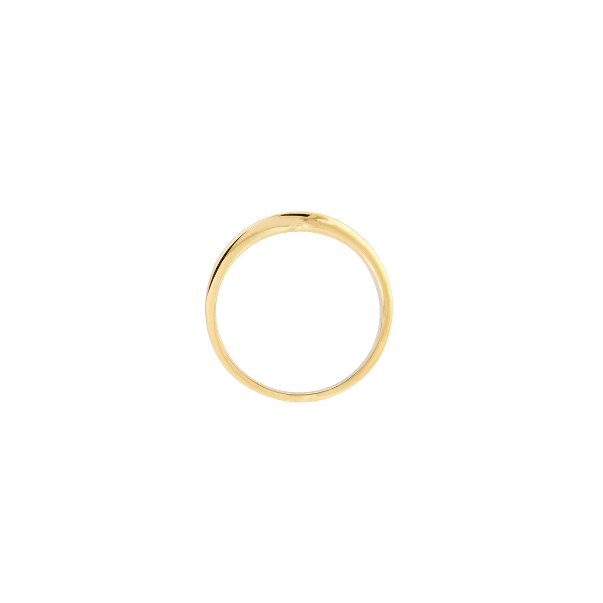 Graduated Signet Ring 14K Yellow Gold