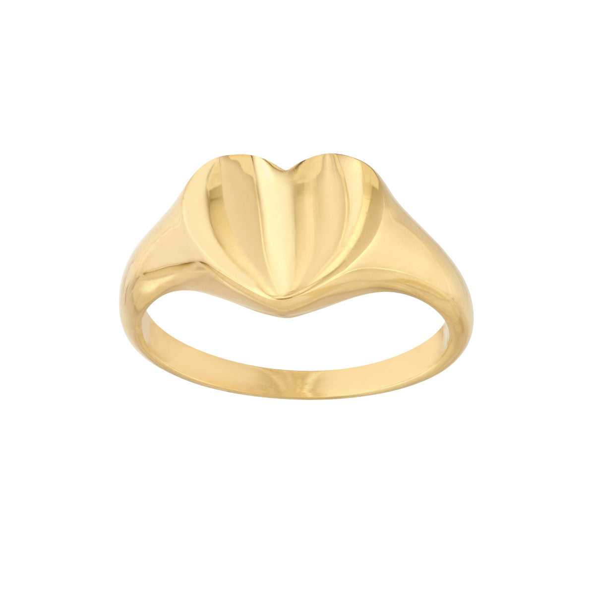 Mini Signet Ring 14K Yellow Gold