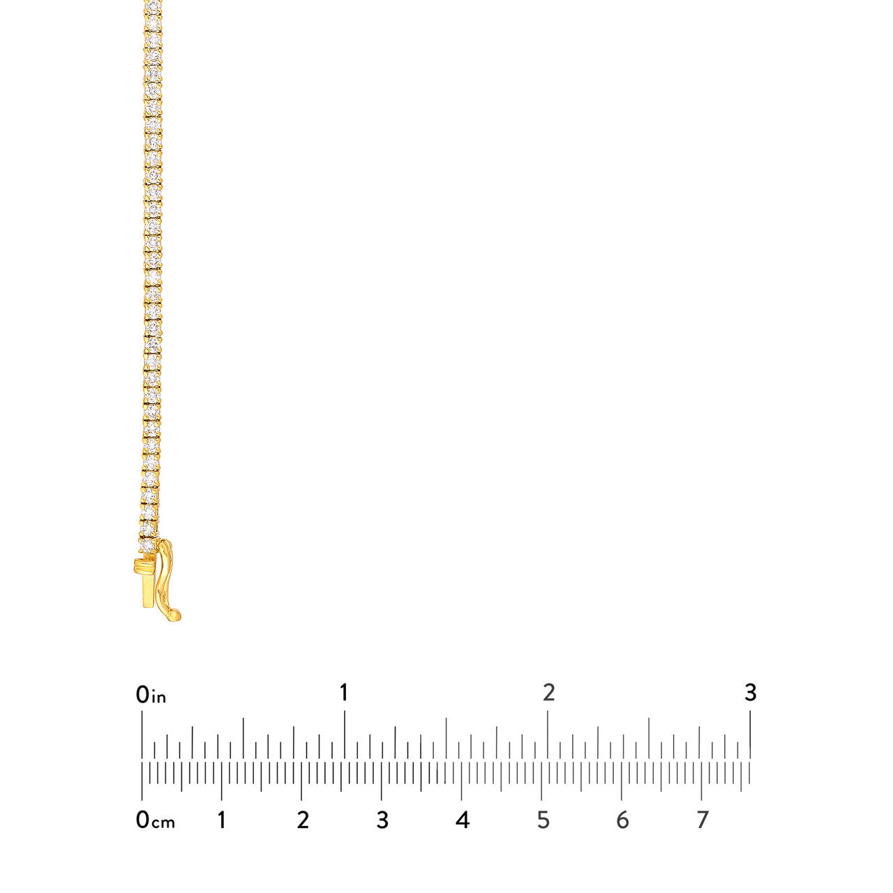 Diamond 16' Tennis Necklace in 14K Gold