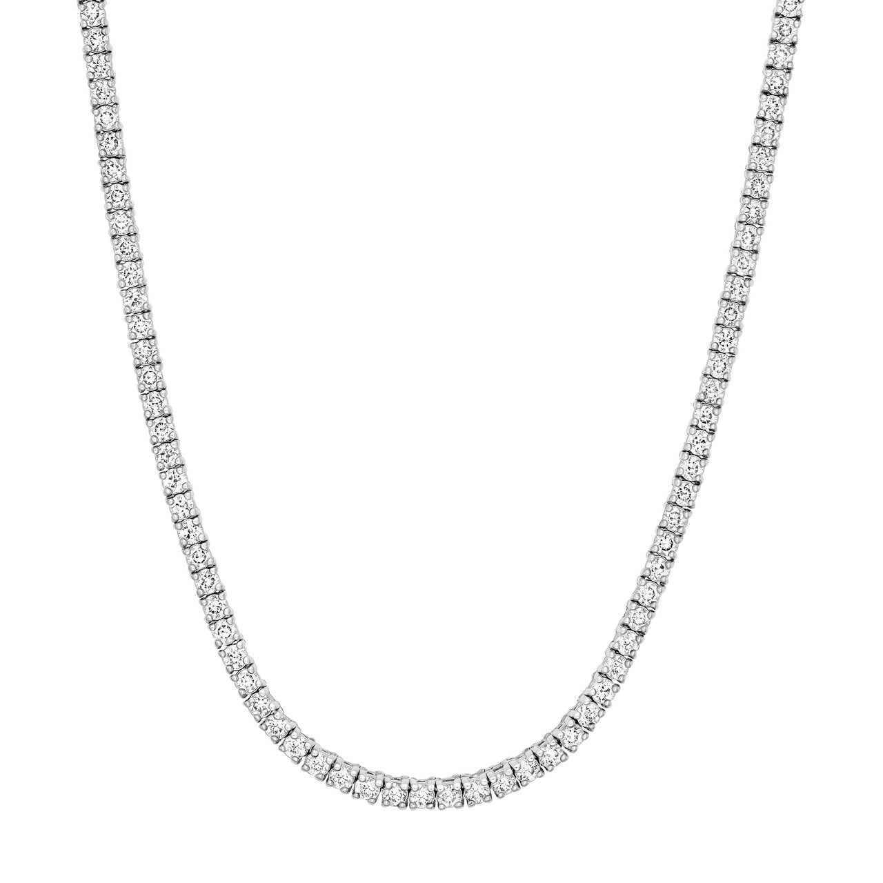 Diamond 16' Tennis Necklace in 14K Gold