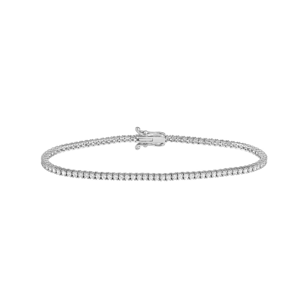 Diamond Tennis Bracelet 14K Gold