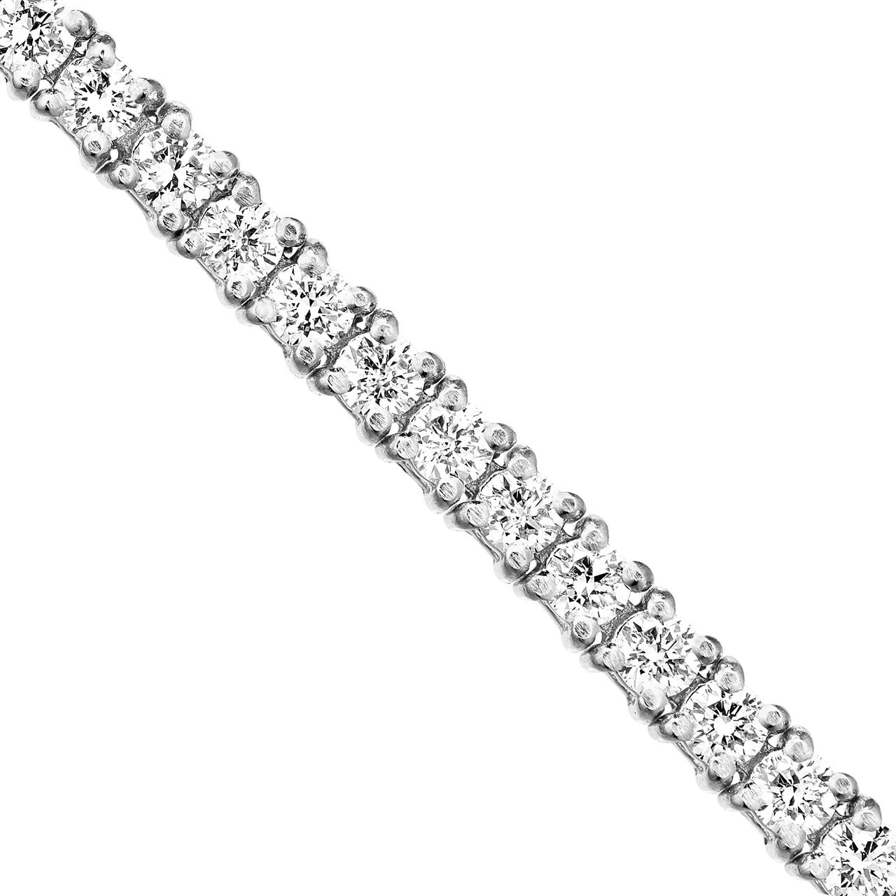Diamond Tennis Bracelet 14K Gold