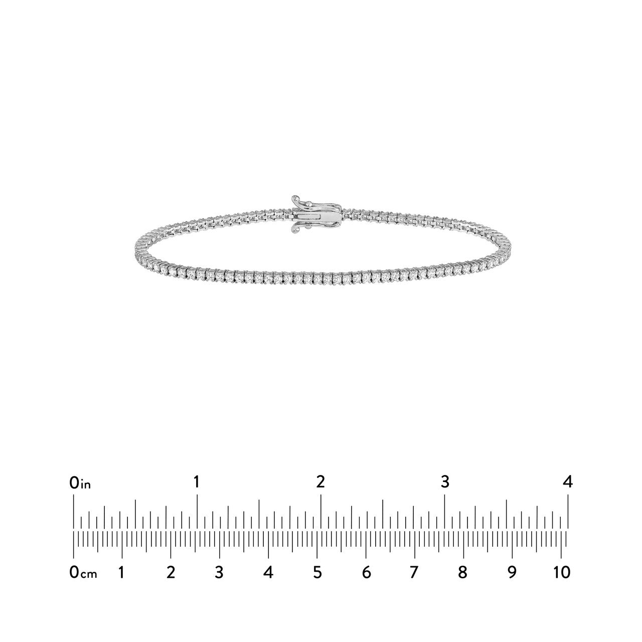 Diamond Tennis Bracelet 14K Gold