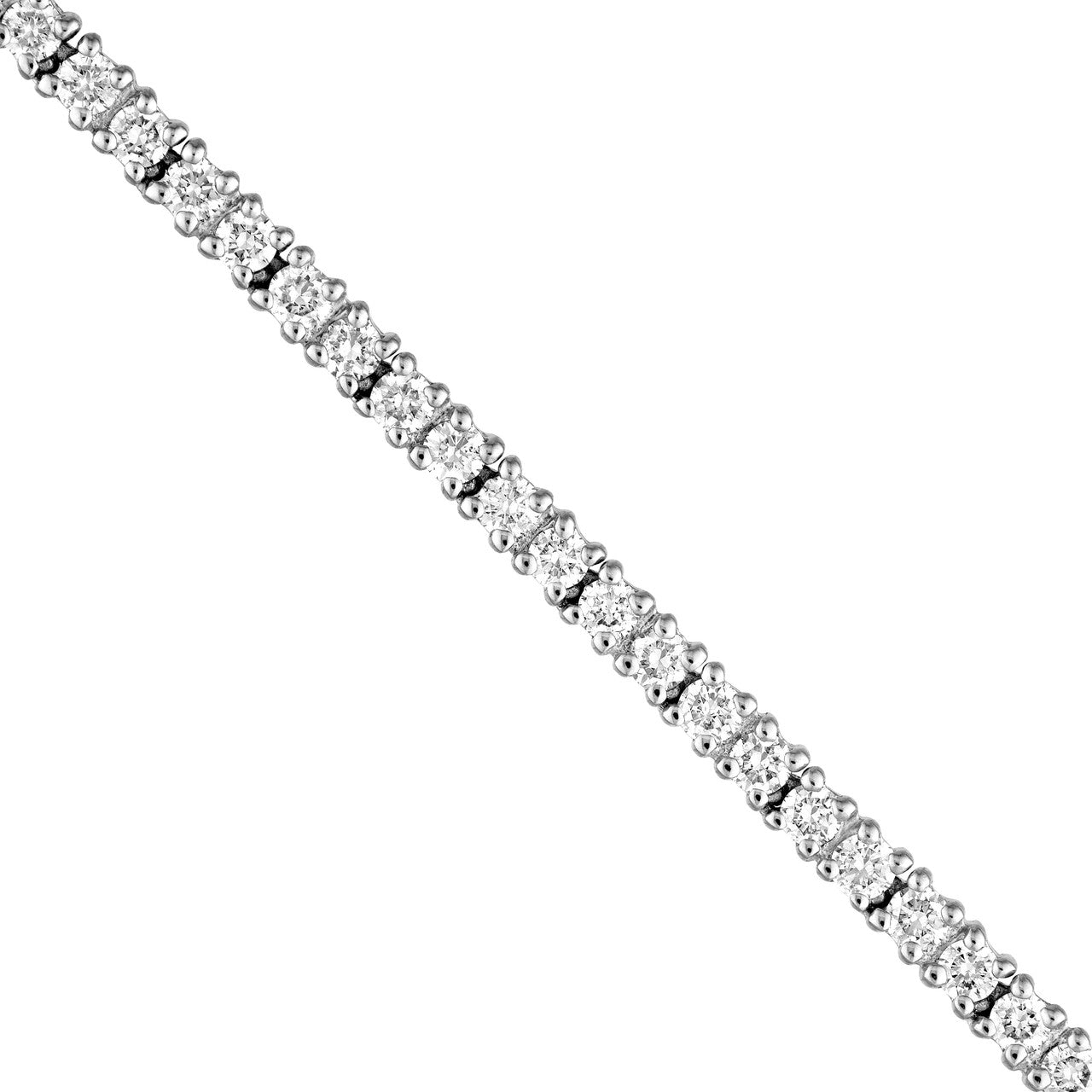 Diamond 18' Tennis Necklace 14K Gold