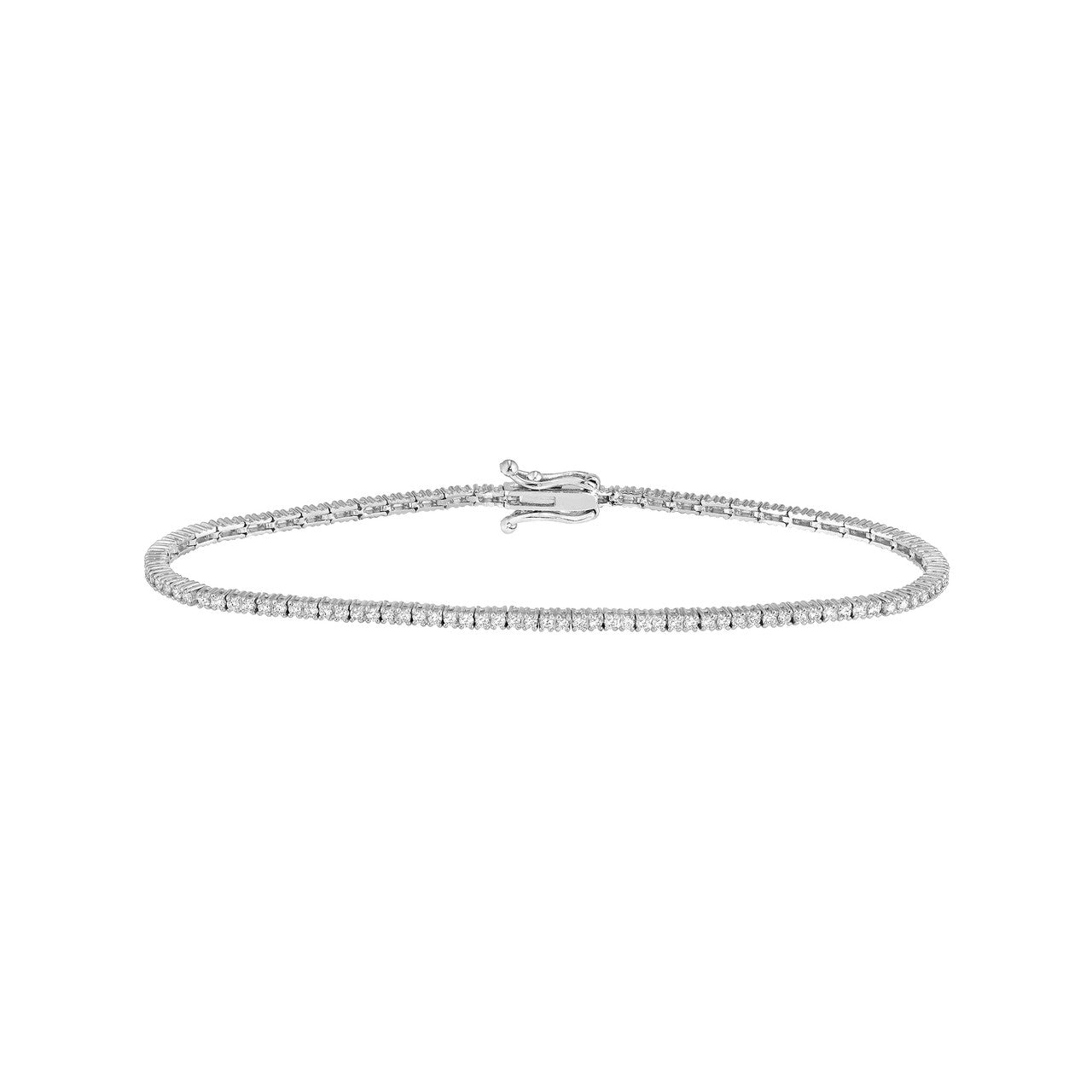 Diamond Tennis Bracelet 14K Gold
