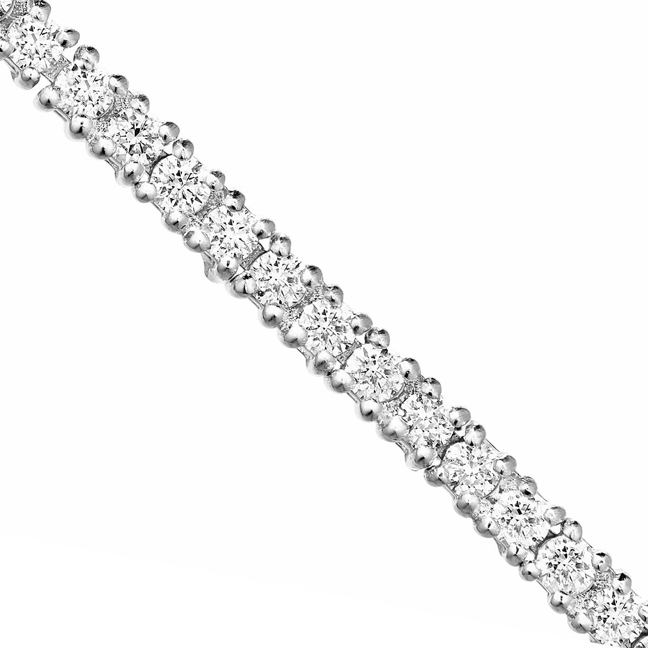 Diamond Tennis Bracelet 14K Gold