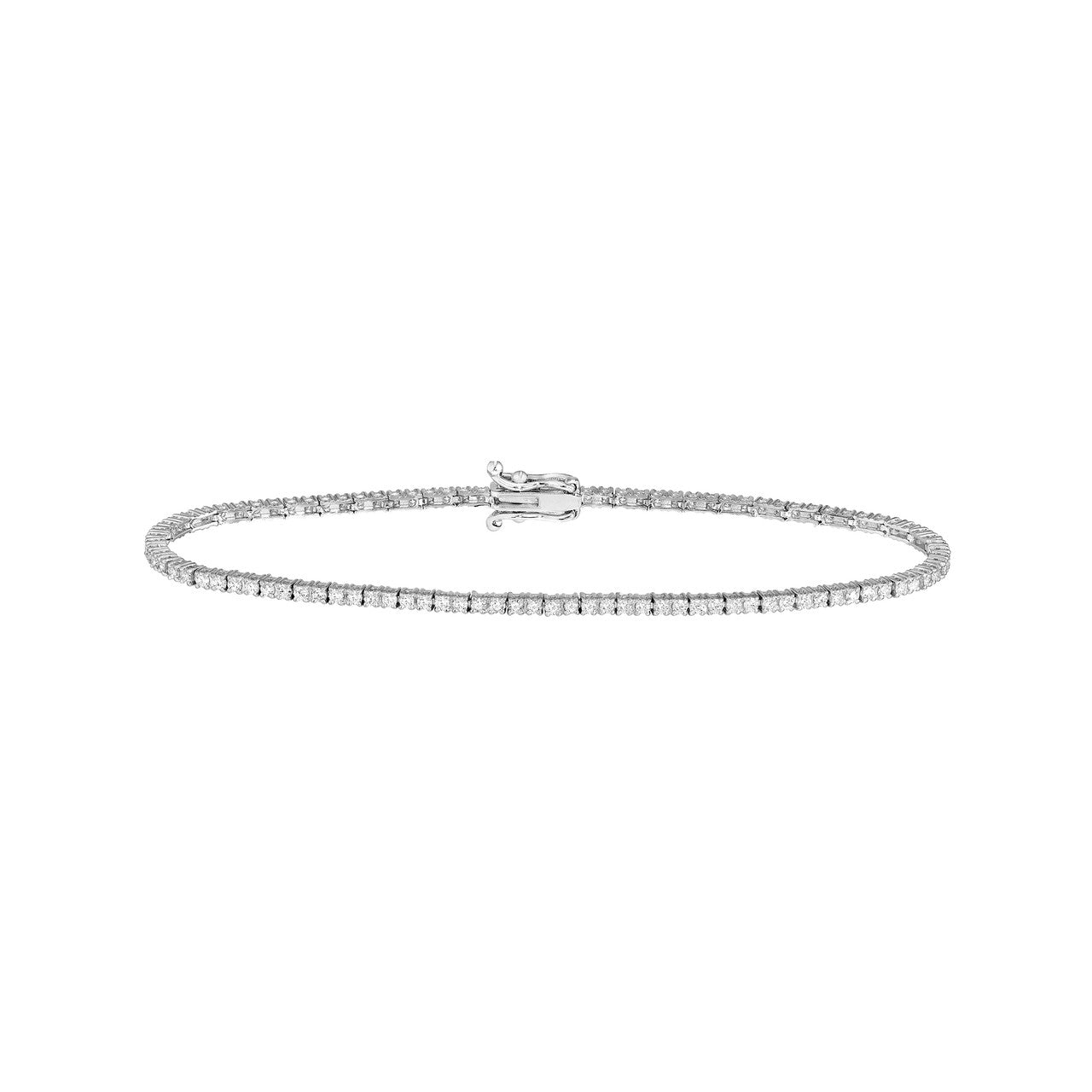 Diamond Tennis Bracelet 14K Gold