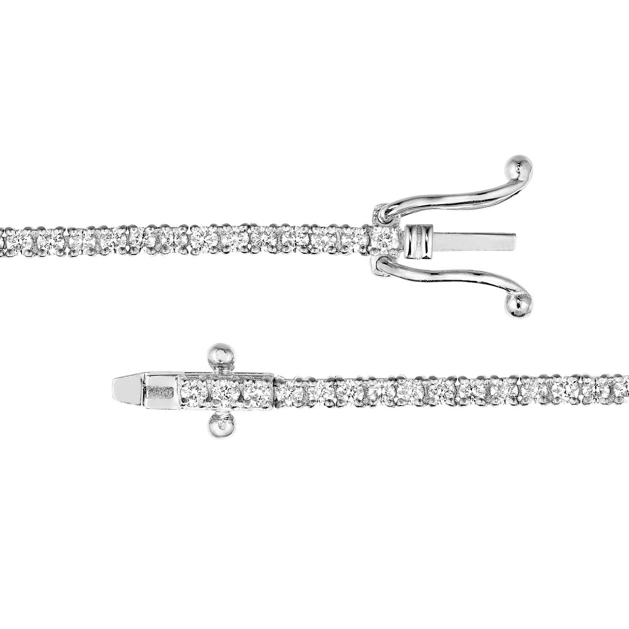 Diamond Tennis Bracelet 14K Gold
