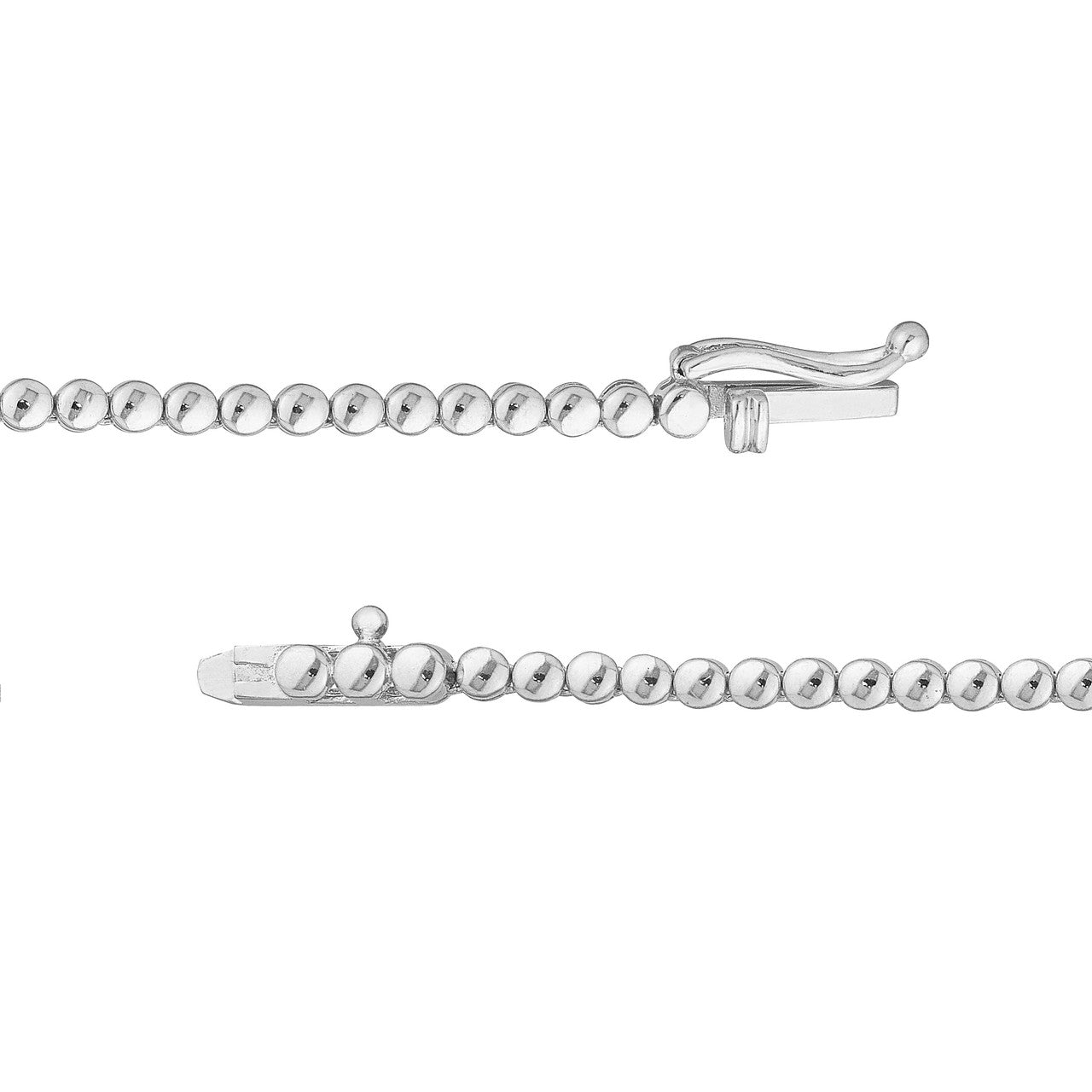 Diamond Graduated Tennis Necklace (5-1/4ctw) in 14K Yellow and White Gold