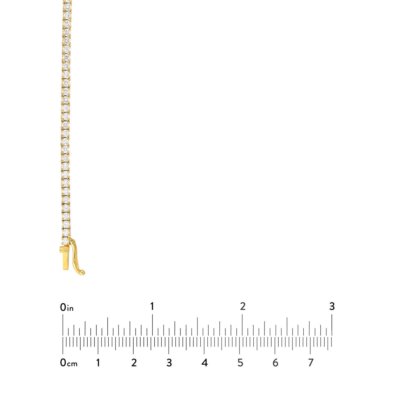 Diamond 16' Tennis Necklace in 14K Gold