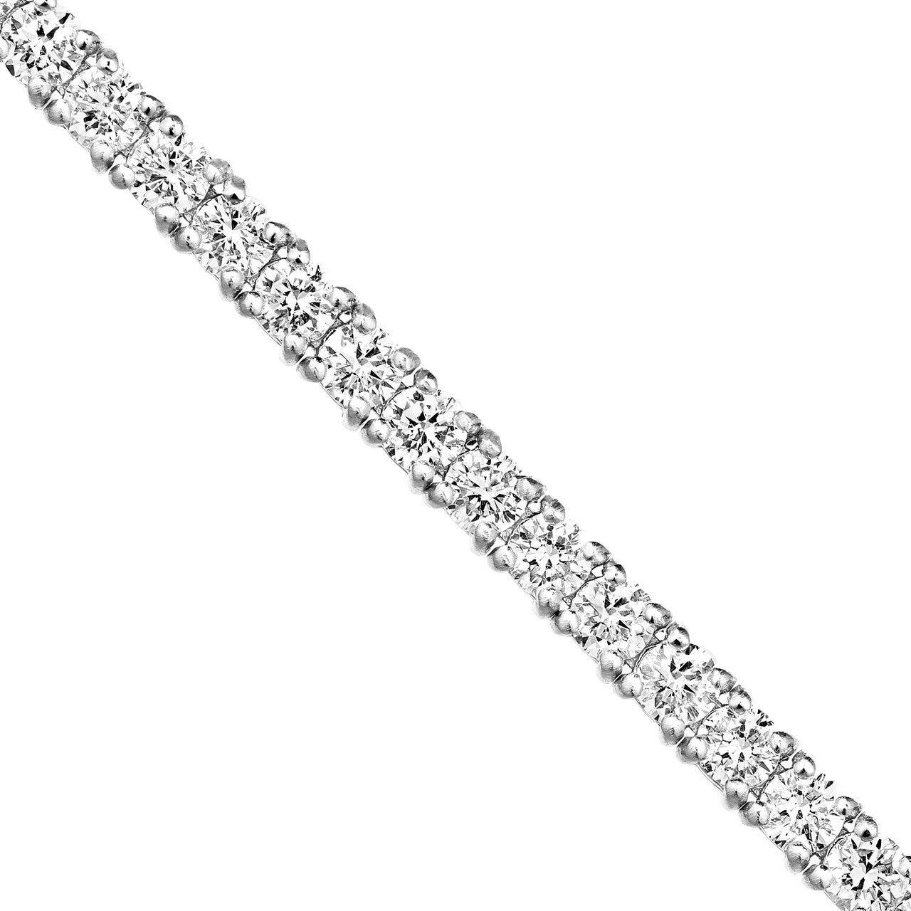 Diamond Tennis Bracelet 14K Gold