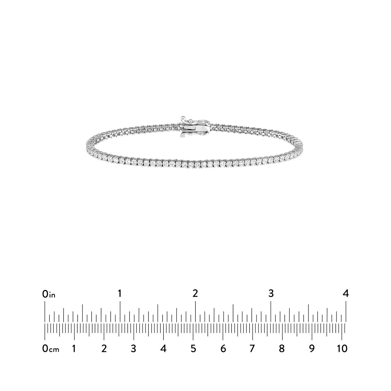 Diamond Tennis Bracelet 14K Gold