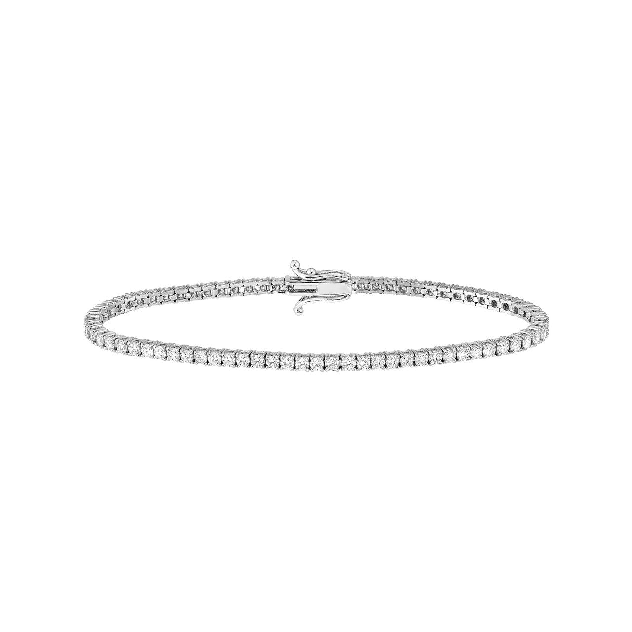 Diamond Tennis Bracelet 14K Gold