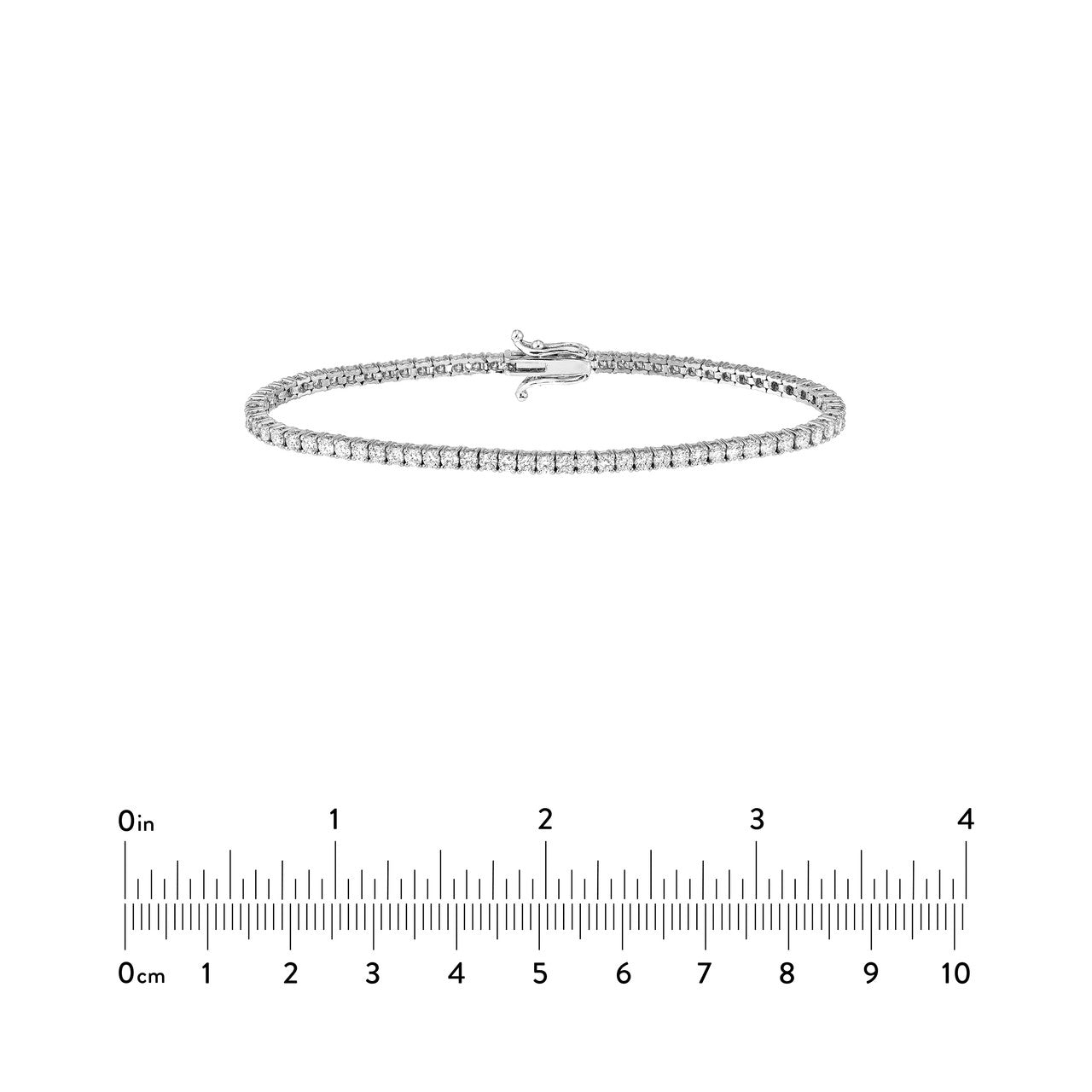 Diamond Tennis Bracelet 14K Gold