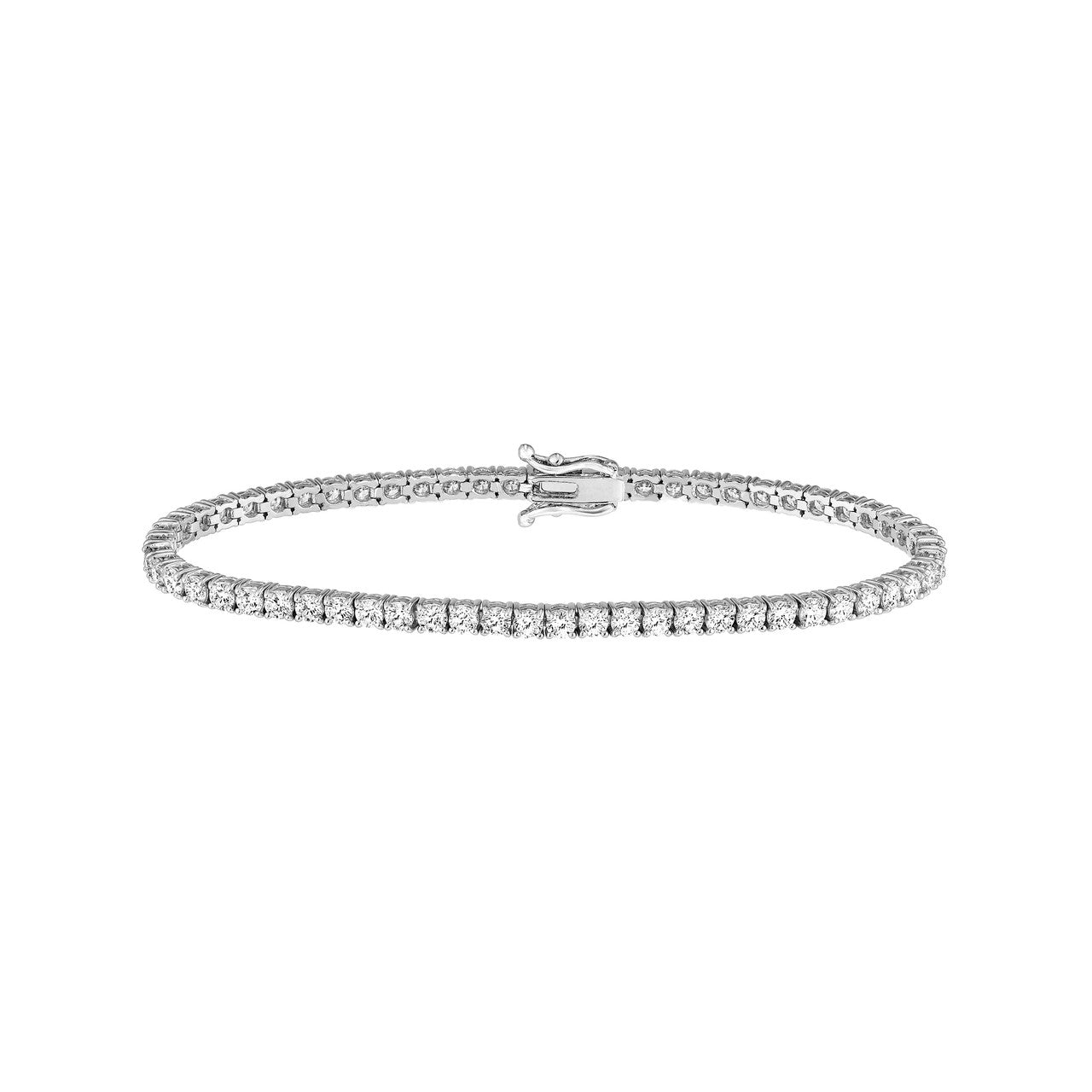 Diamond Tennis Bracelet 14K Gold
