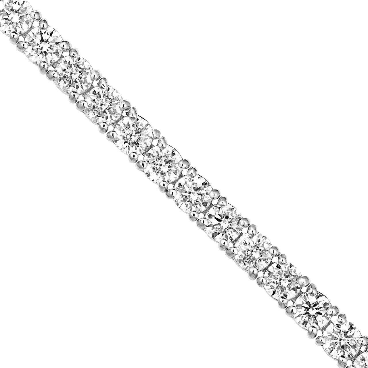 Diamond Tennis Bracelet 14K Gold