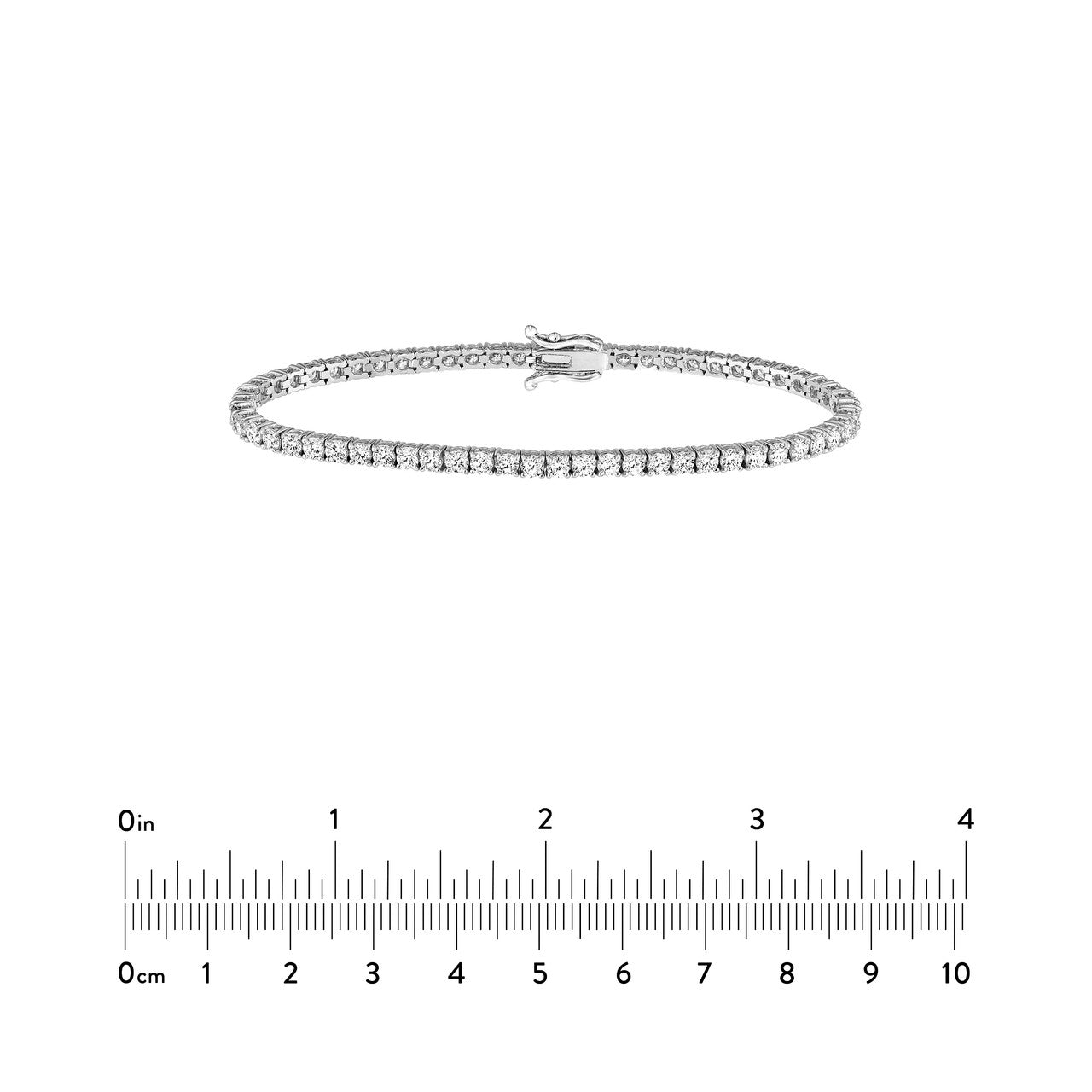 Diamond Tennis Bracelet 14K Gold