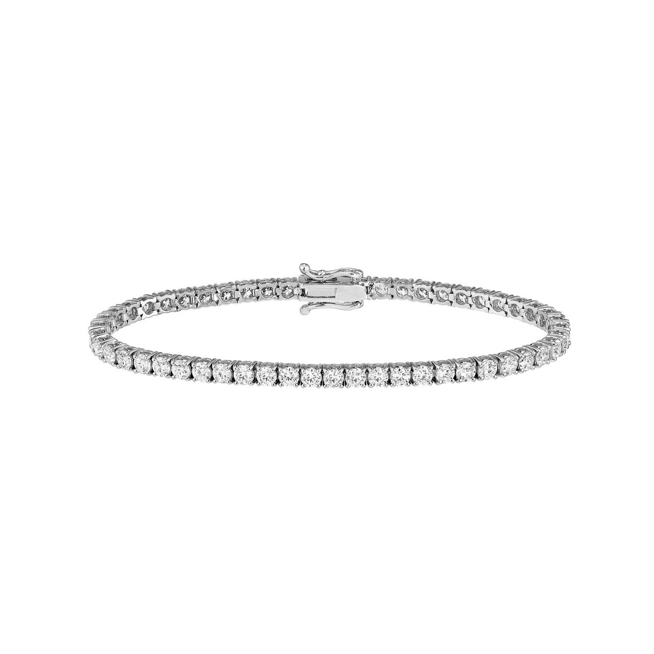 Diamond Tennis Bracelet 14K Gold