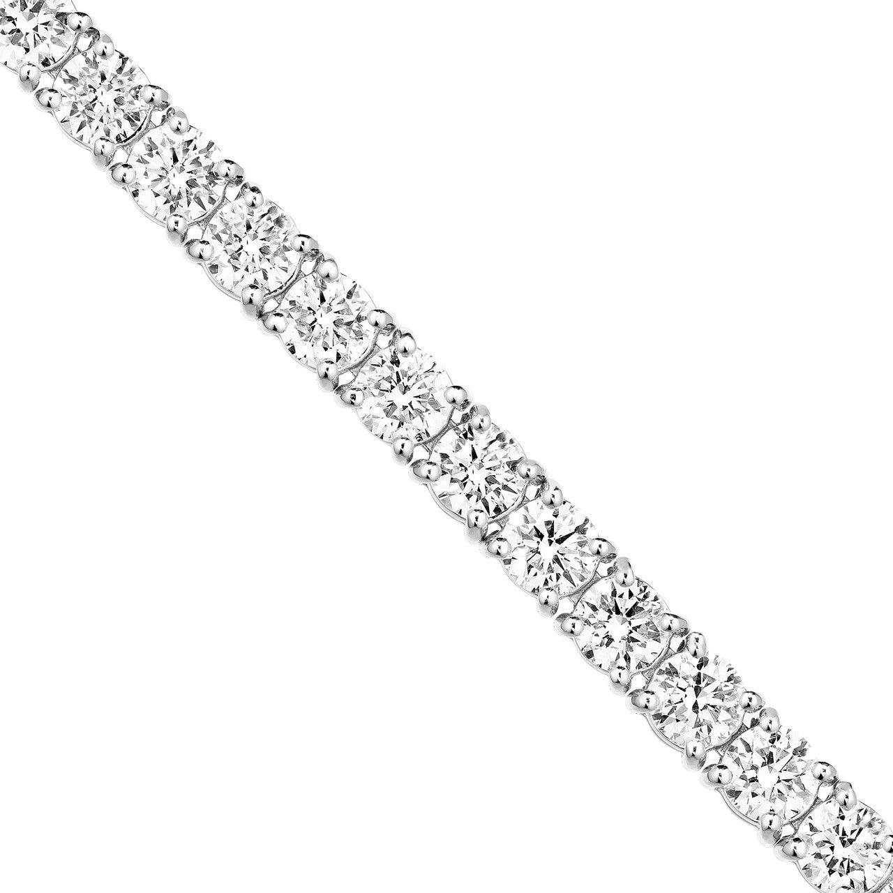 Diamond Tennis Bracelet 14K Gold