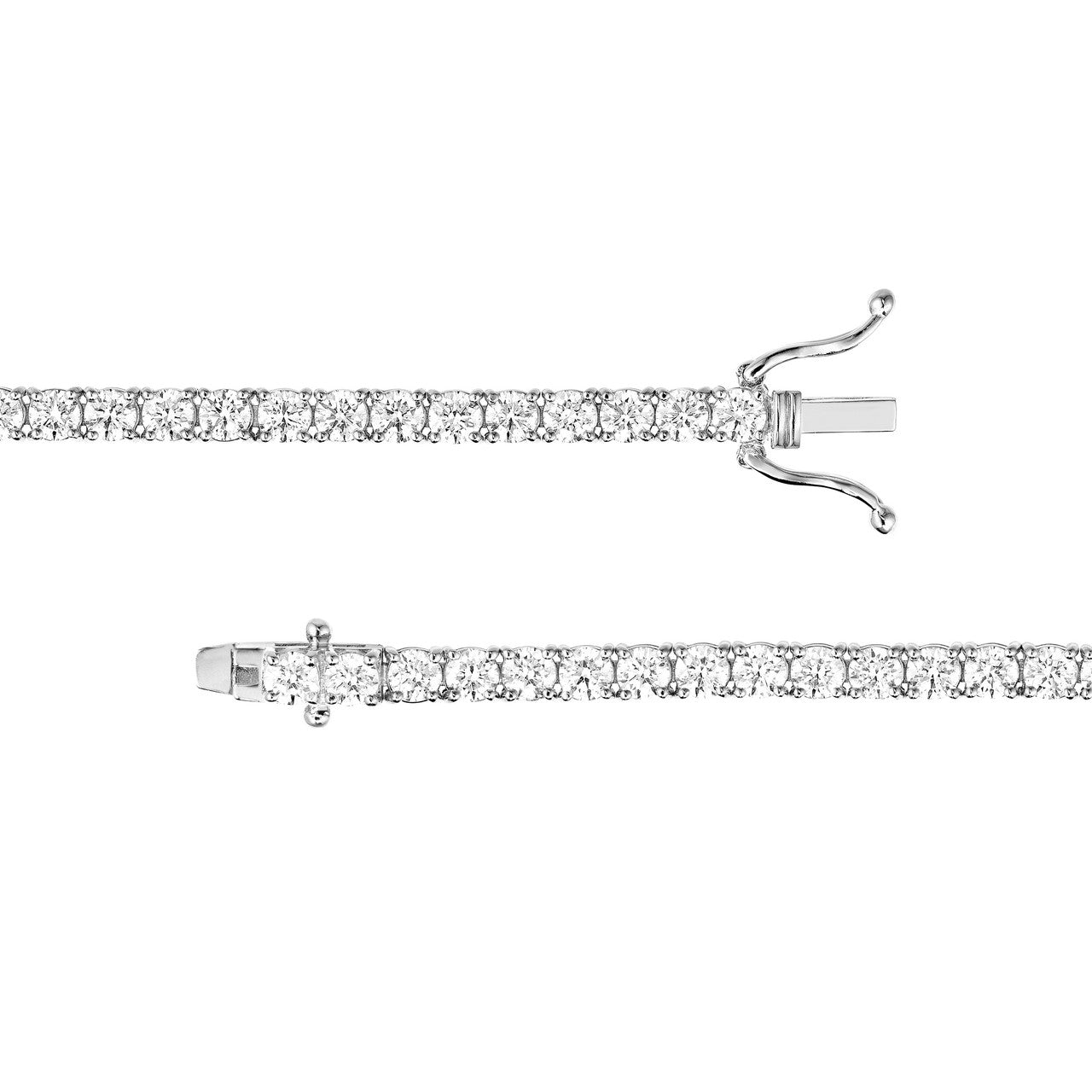 Diamond Tennis Bracelet 14K Gold