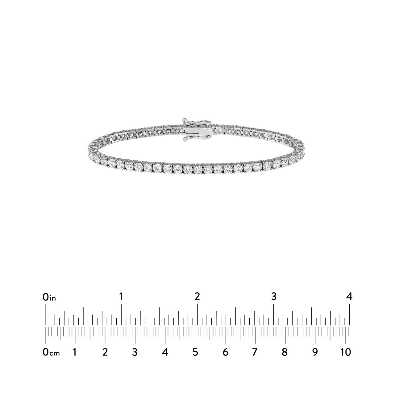 Diamond Tennis Bracelet 14K Gold