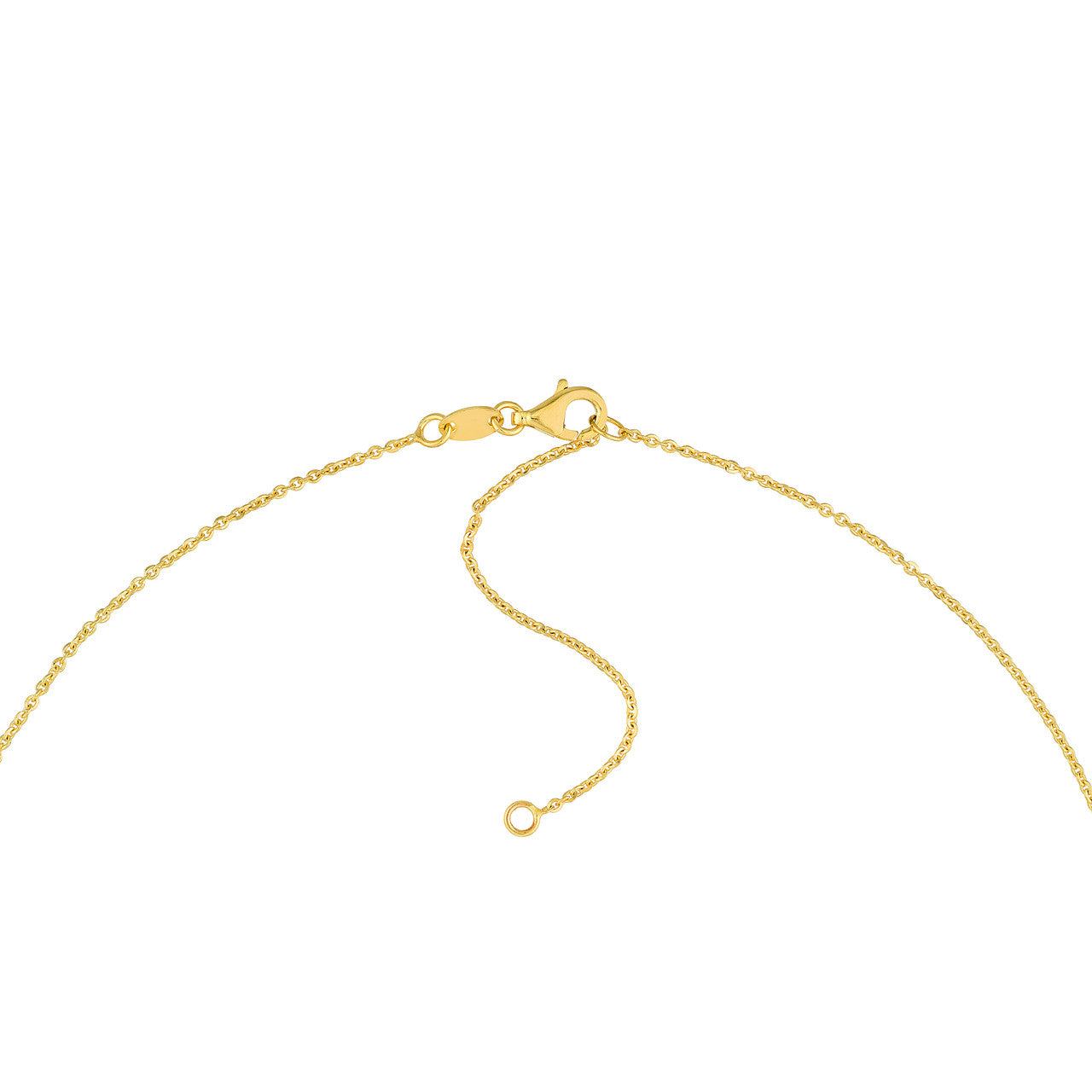 Knot Pendant Necklace in 14K Yellow Gold