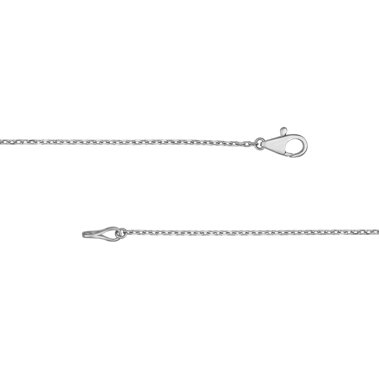 1.0ctw Diamond Graduated Center Station Bezel Necklace in 14K Yellow and White Gold