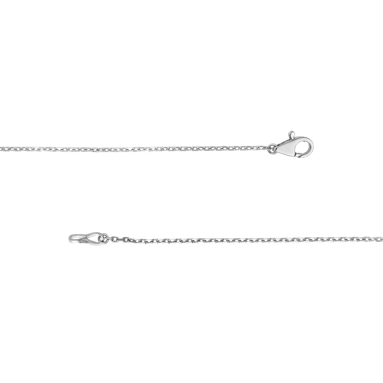 Diamond Bezel Set Graduated Necklace 14K Gold