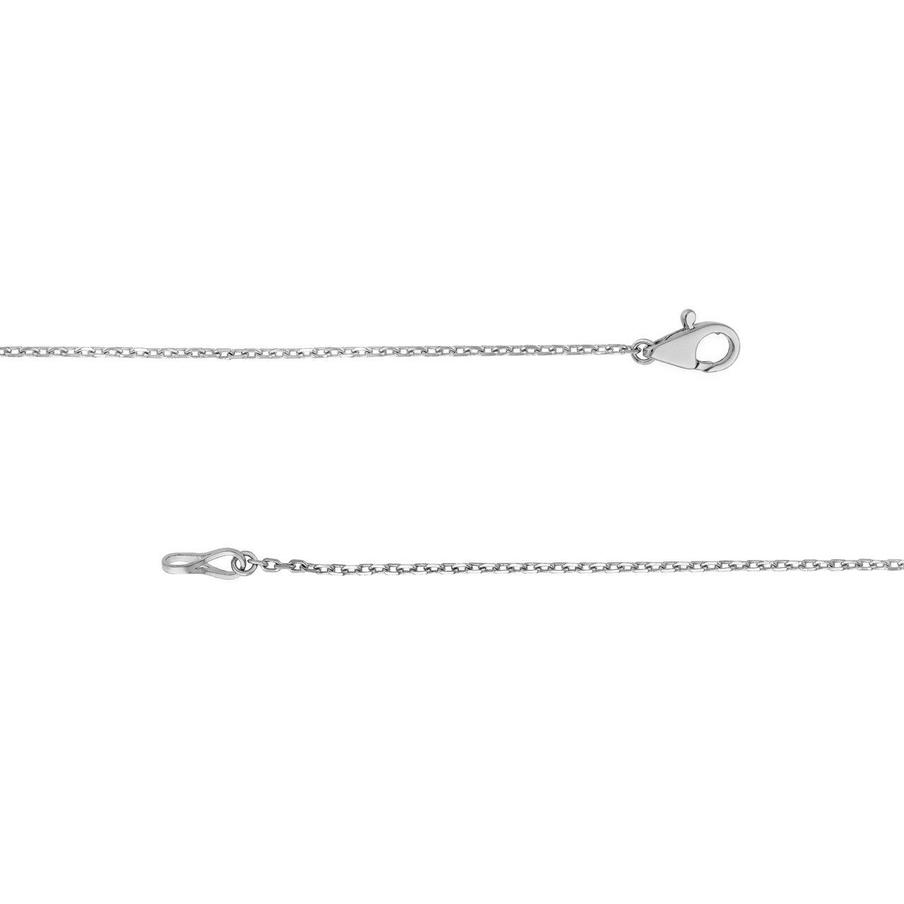 7/8 CTW Diamond Cluster & Bezel Station Necklace 14K Gold