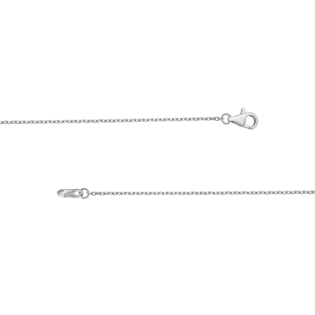 3/4 CTW Diamond Flower Necklace 14K Gold