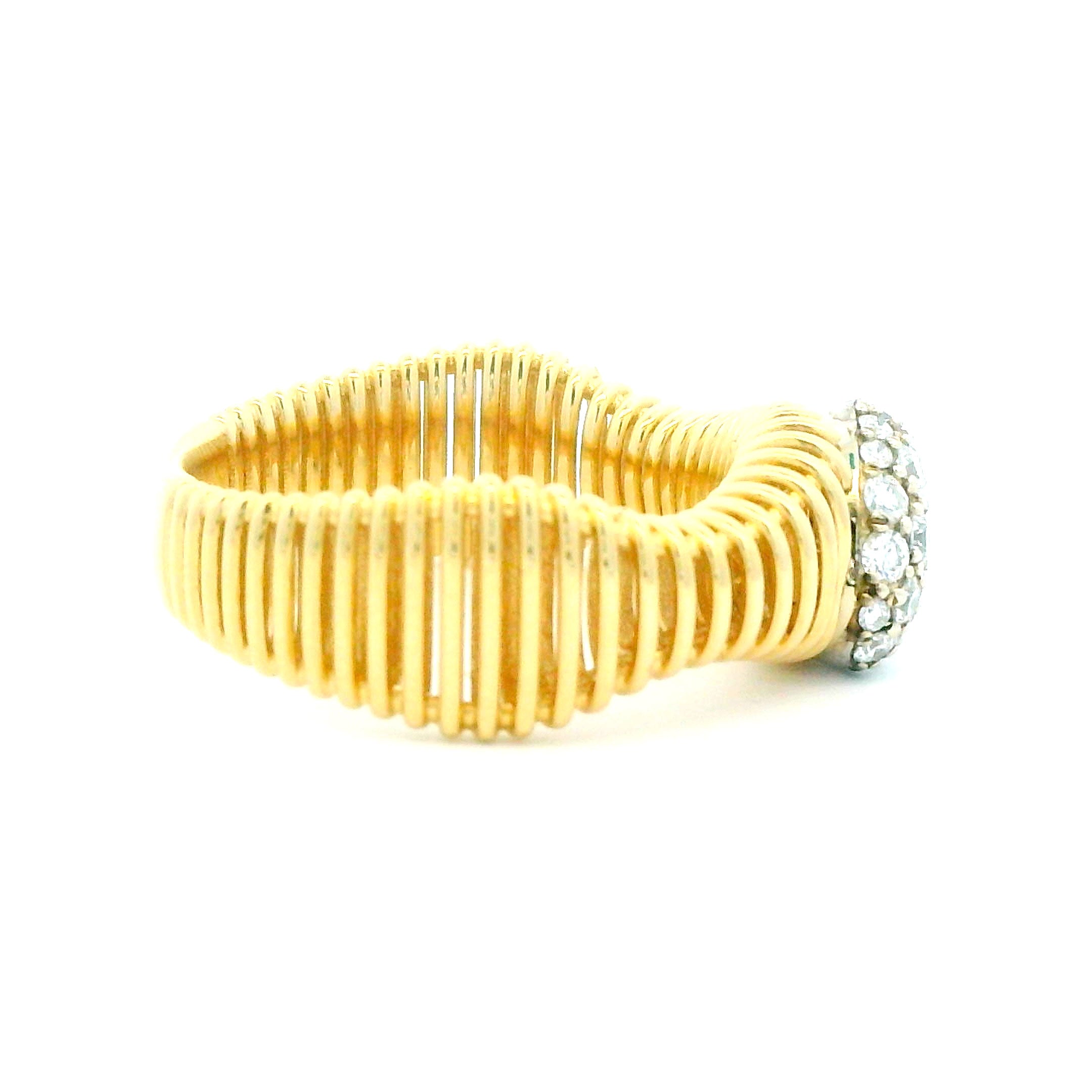 0.46 CTW Round Brilliant Cut Diamond Ring 14K Two-Tone Gold