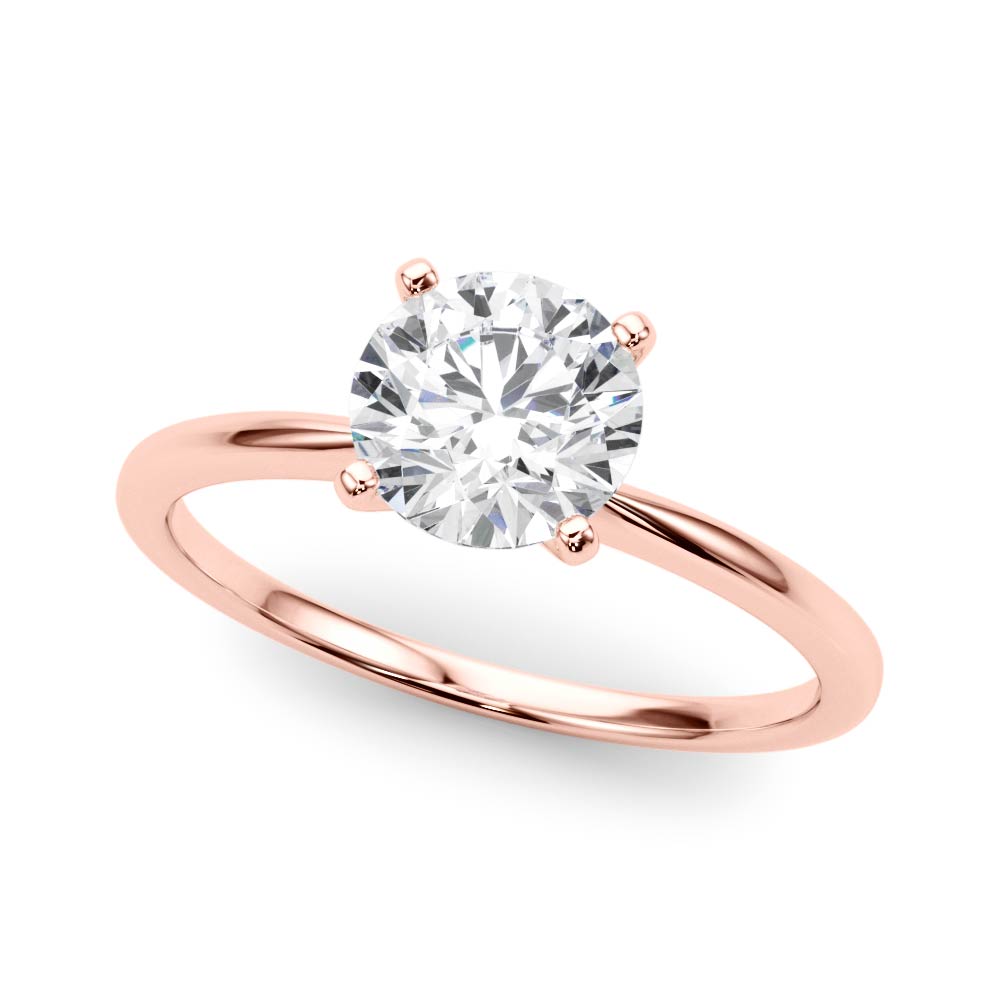 0.50 CTW to 2.00 CTW Round Brilliant Cut Solitaire Engagement Ring