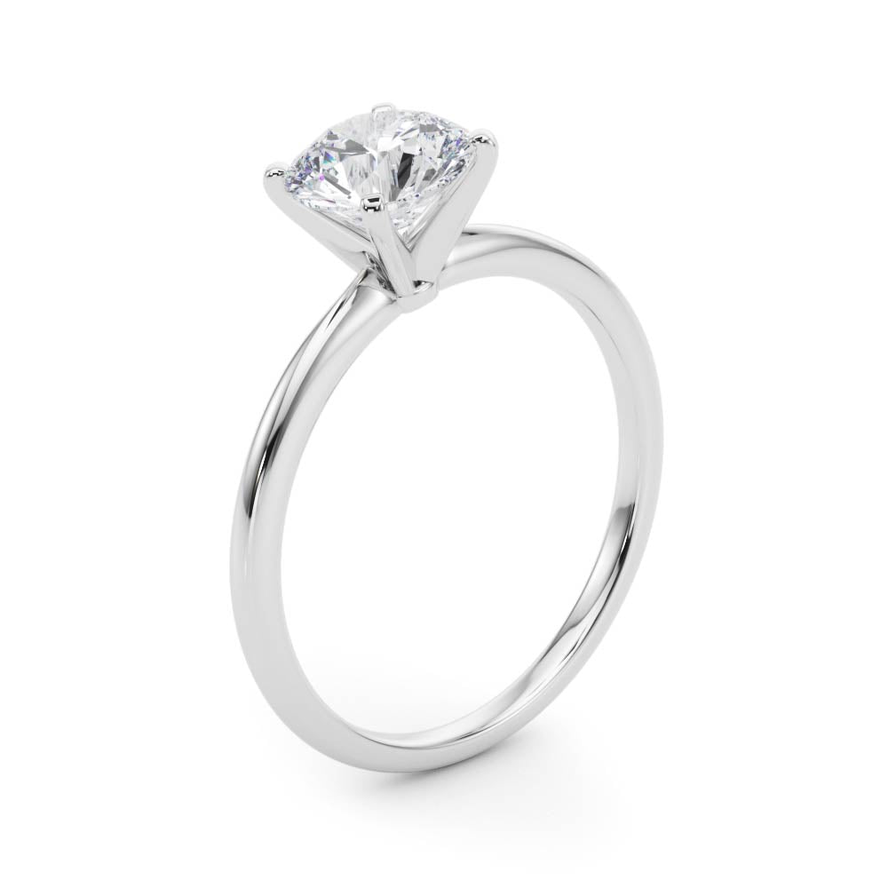 0.50 CTW to 2.00 CTW Round Brilliant Cut Solitaire Engagement Ring