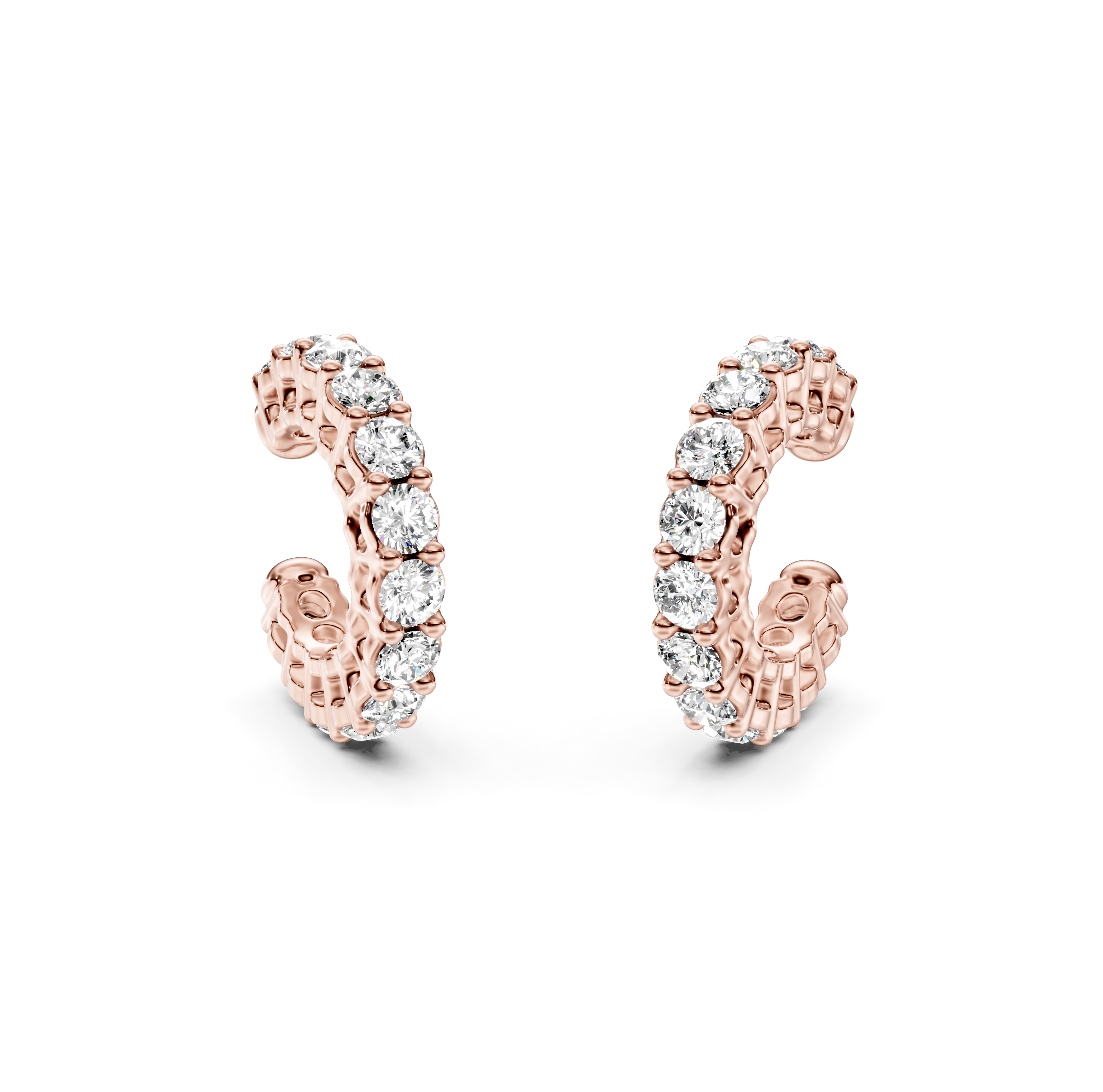 Diamond Pavé Ear Cuffs