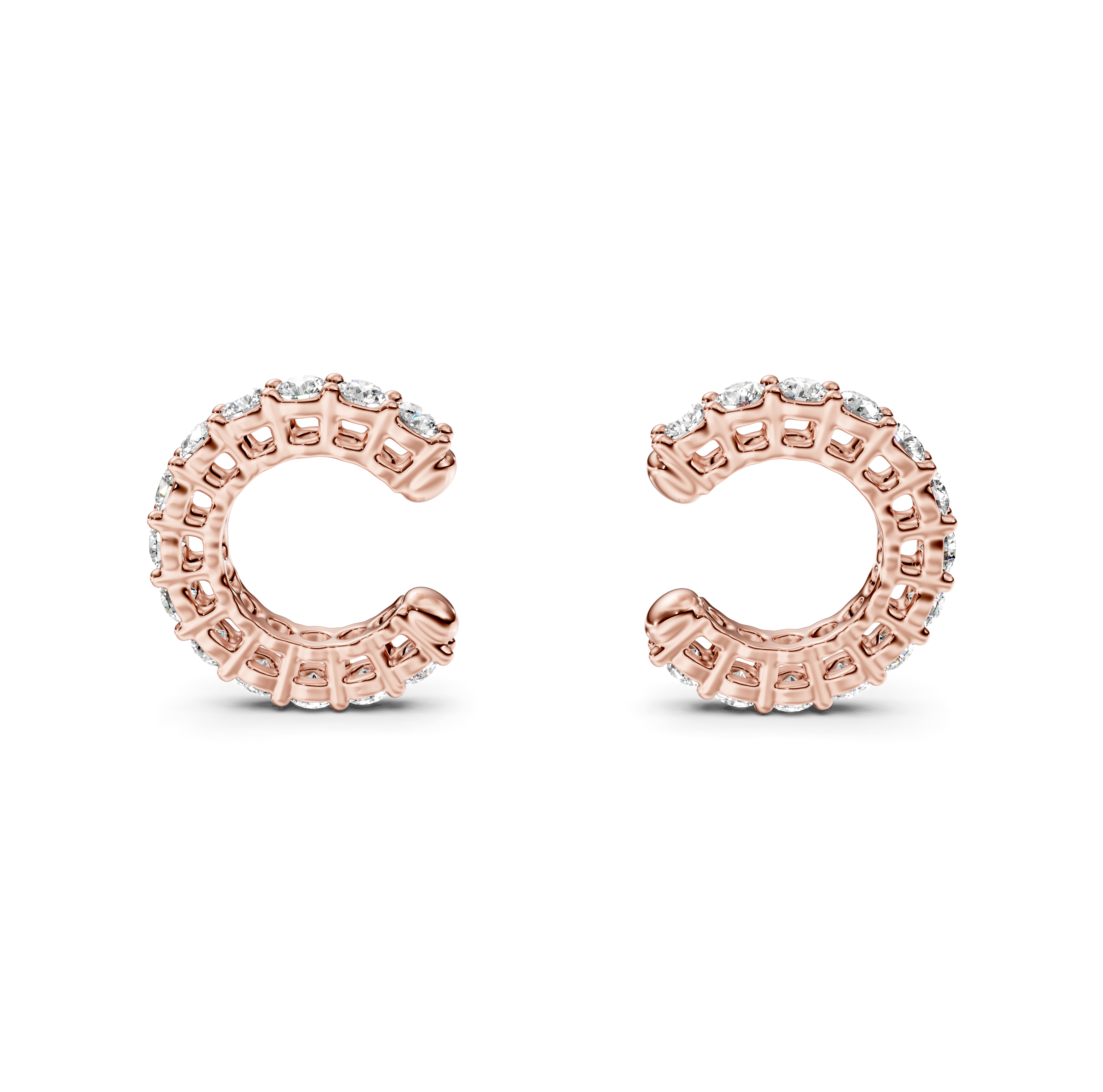 Diamond Pavé Ear Cuffs