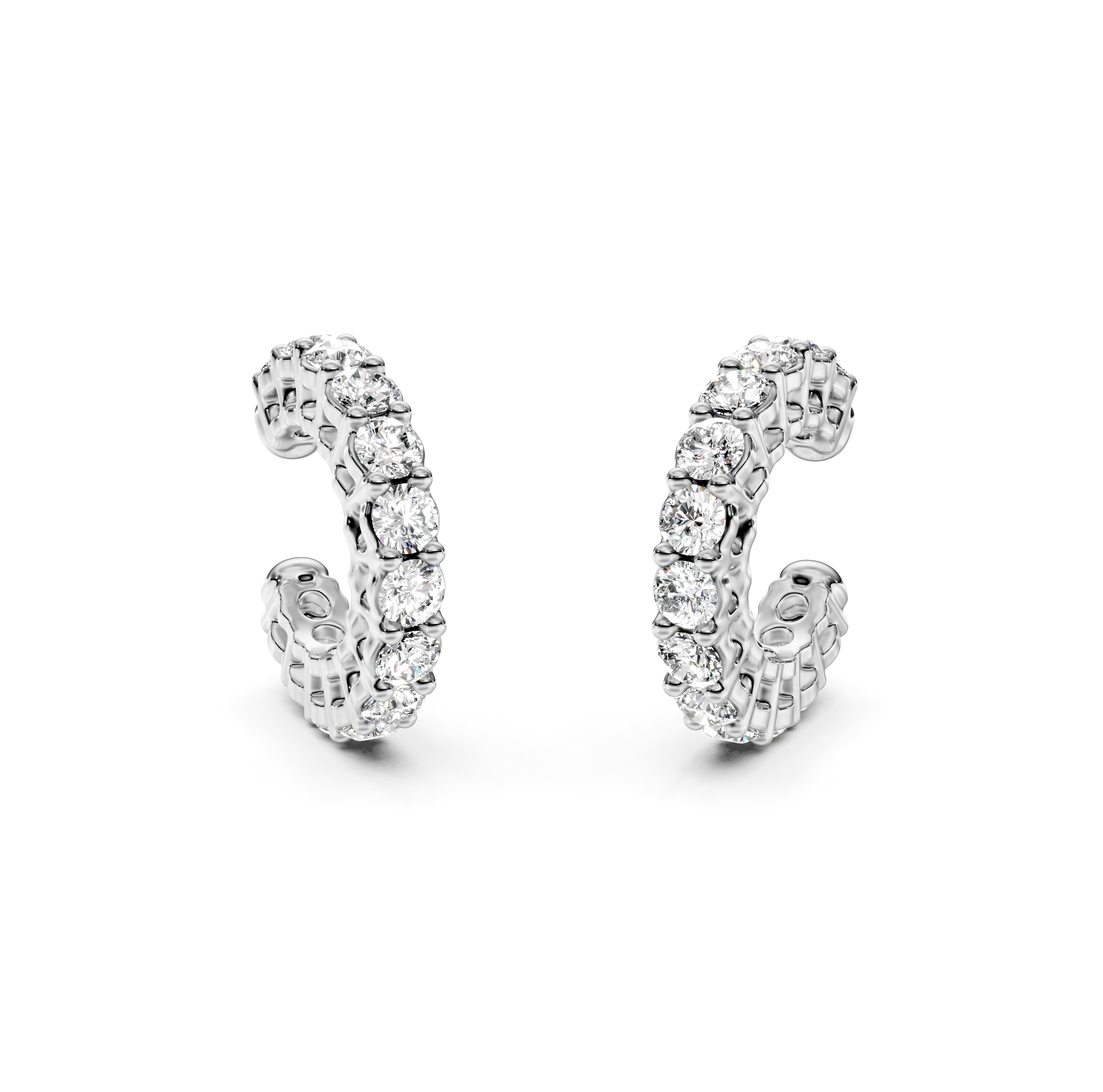Diamond Pavé Ear Cuffs