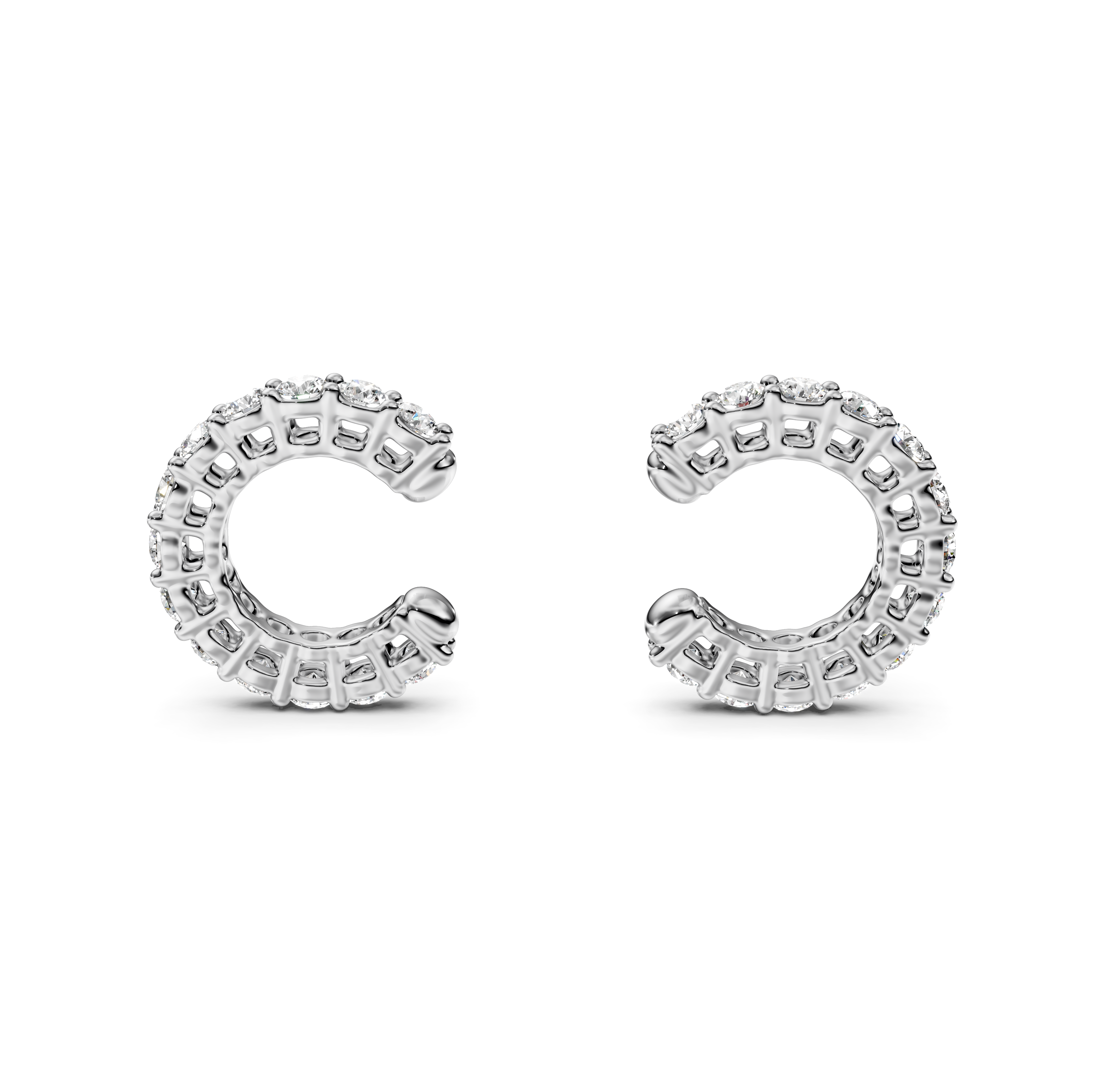 Diamond Pavé Ear Cuffs
